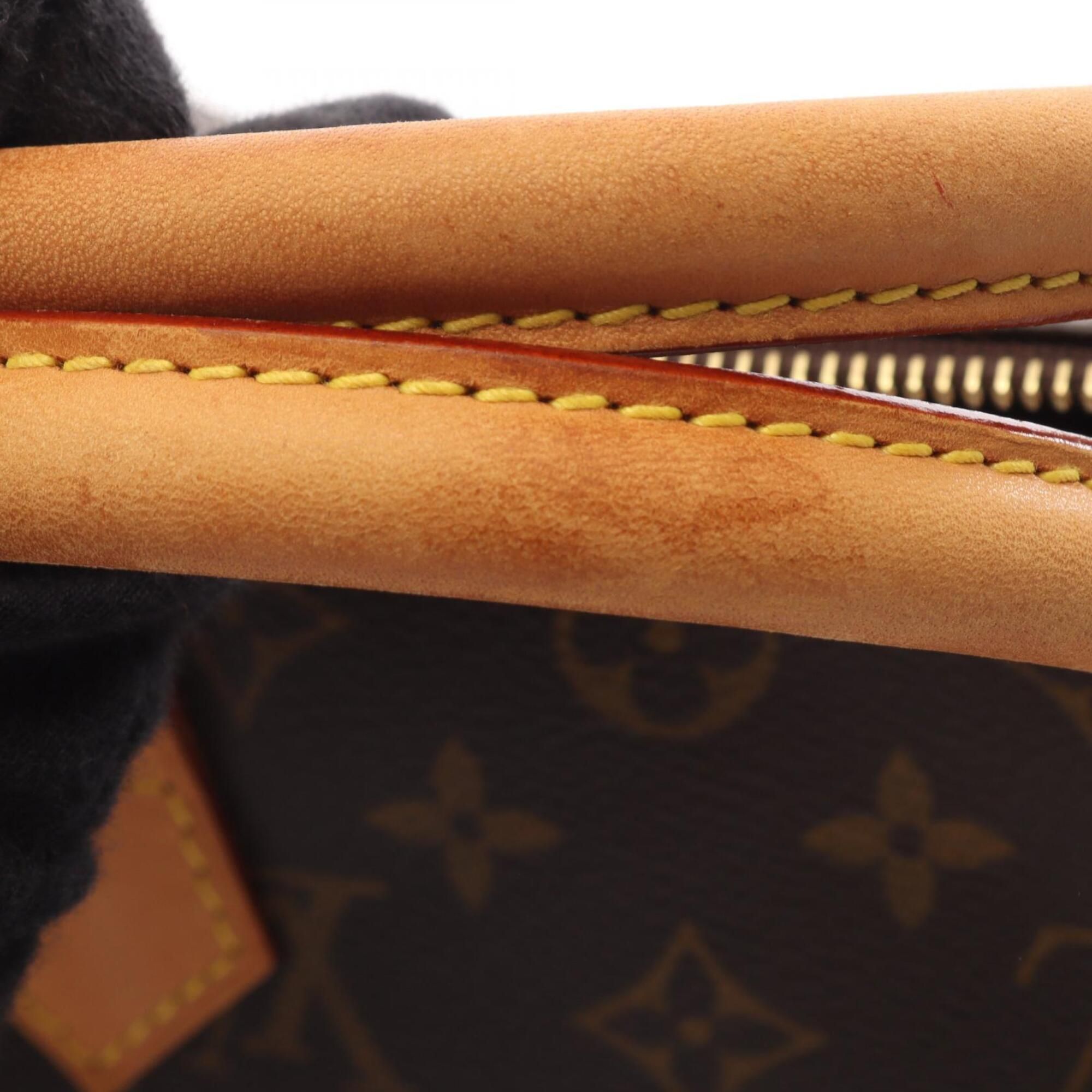 Monogram Leather Handbag (Pre-Owned) - Louis Vuitton - Modalova