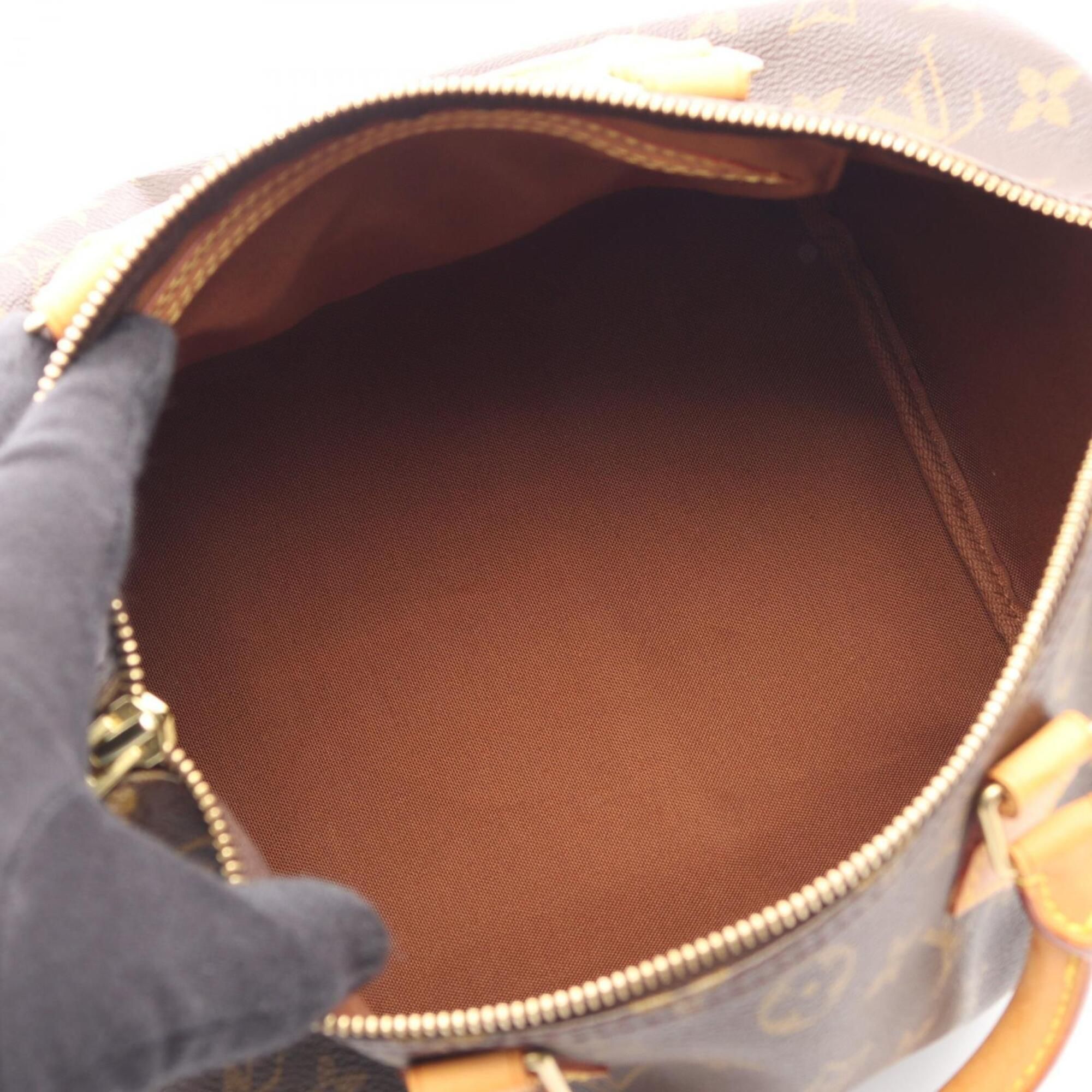 Monogram Leather Handbag (Pre-Owned) - Louis Vuitton - Modalova