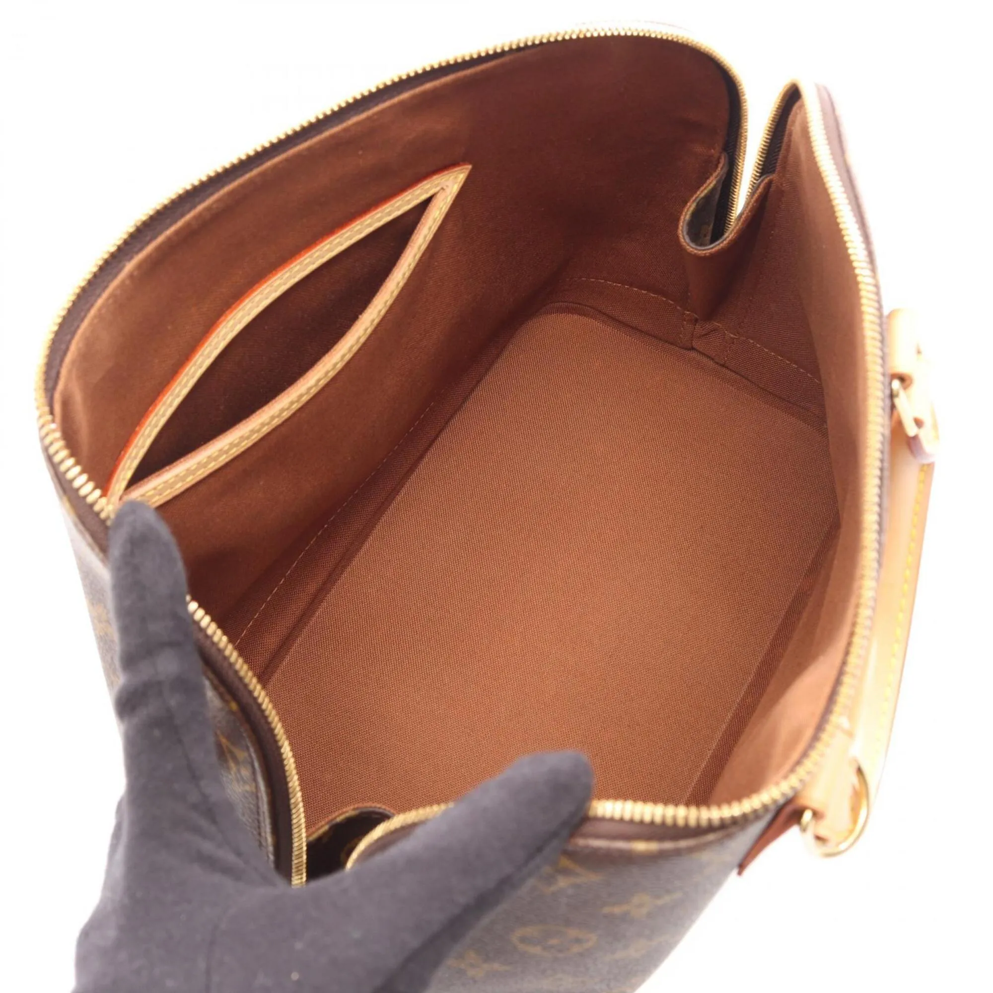 Monogram Leather Handbag (Pre-Owned) - Louis Vuitton - Modalova