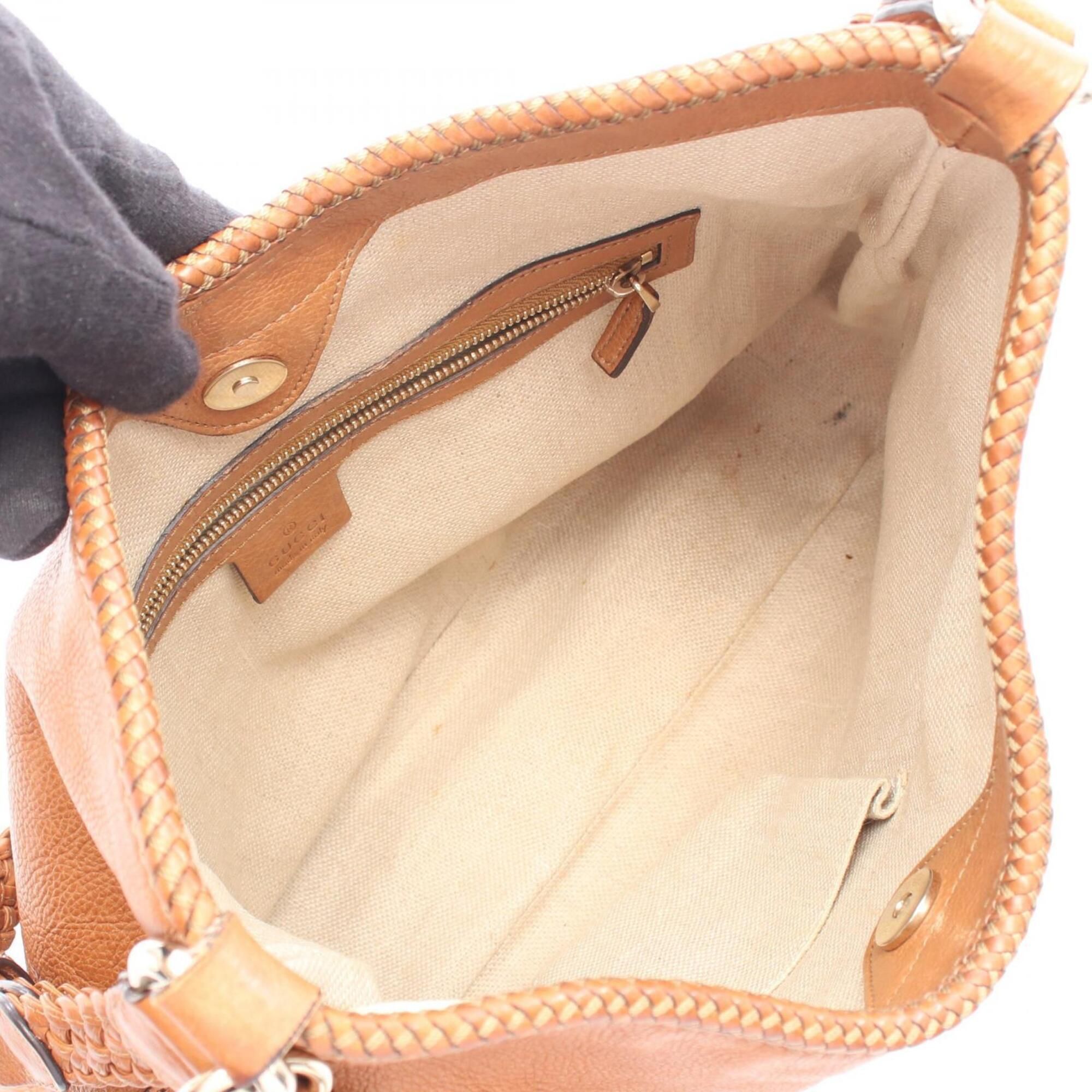 Leather Handbag Shoulder Bag (Pre-Owned) - Gucci - Modalova