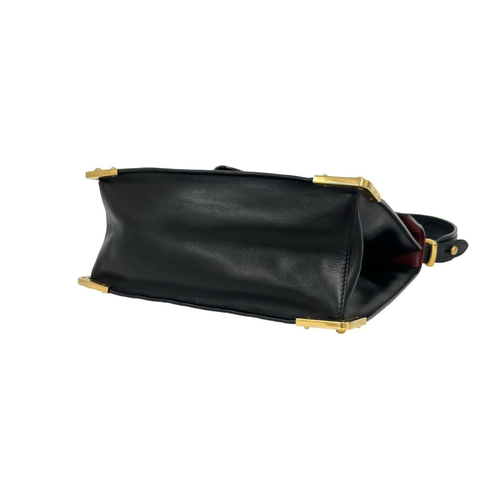 Leather Pochette Shoulder Bag (Pre-Owned) - Prada - Modalova