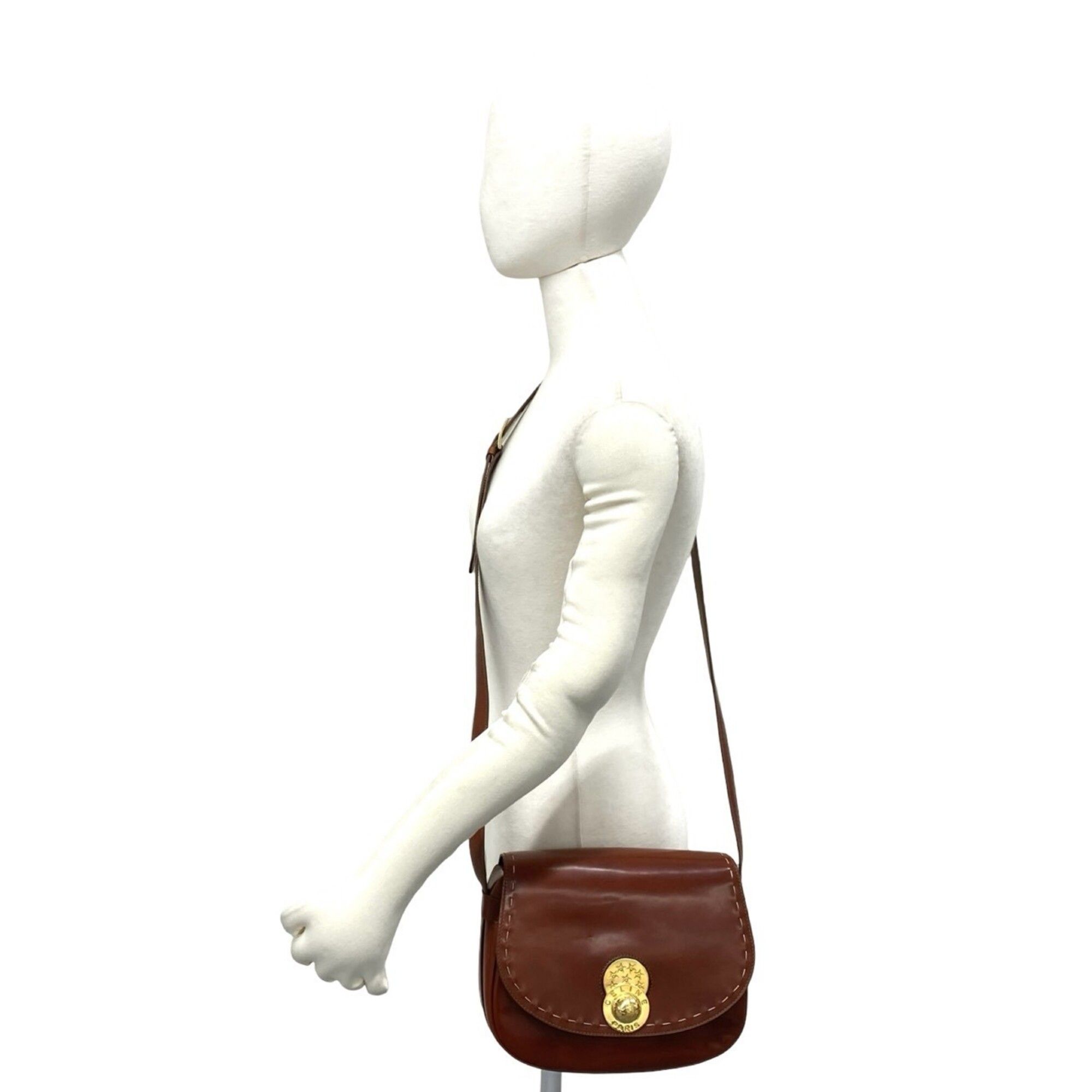 Leather Pochette Shoulder Bag (Pre-Owned) - Celine - Modalova