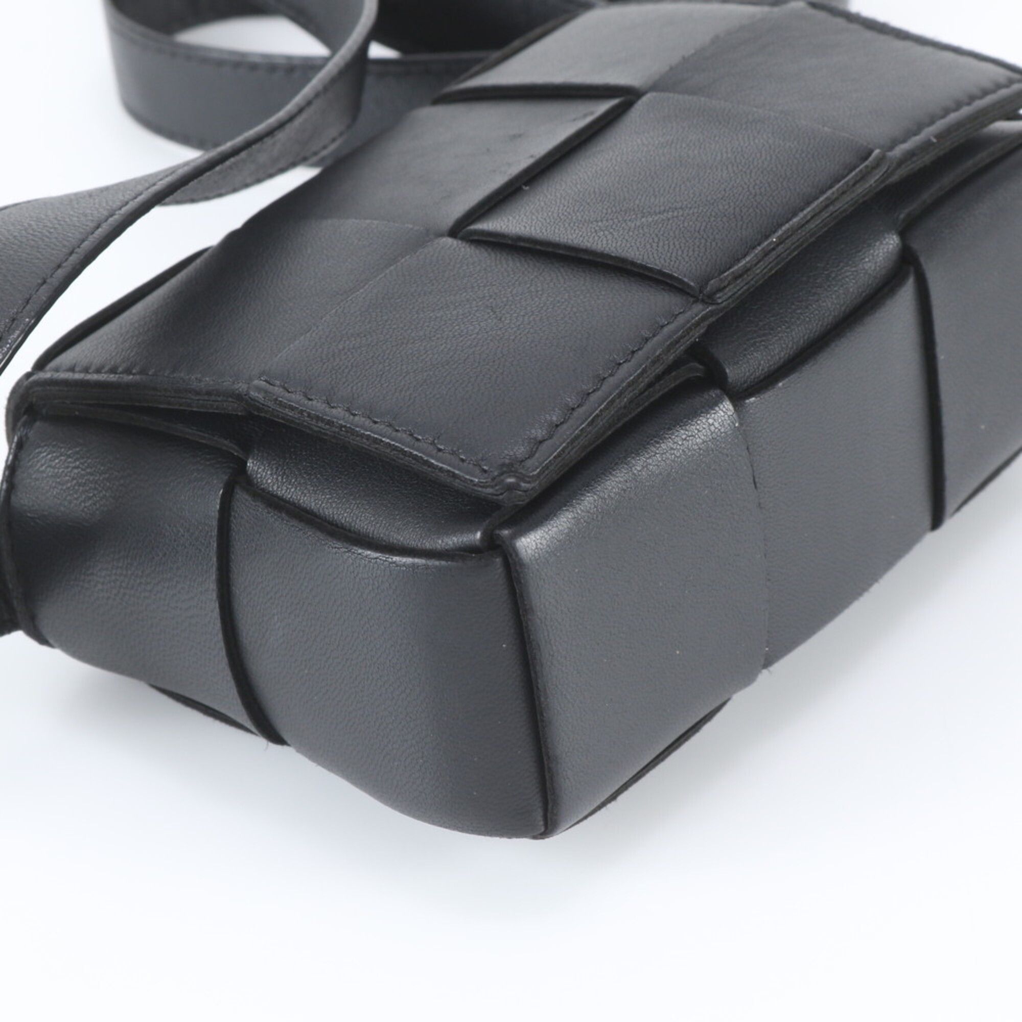 Leather Shoulder Bag (Pre-Owned) - Bottega Veneta - Modalova