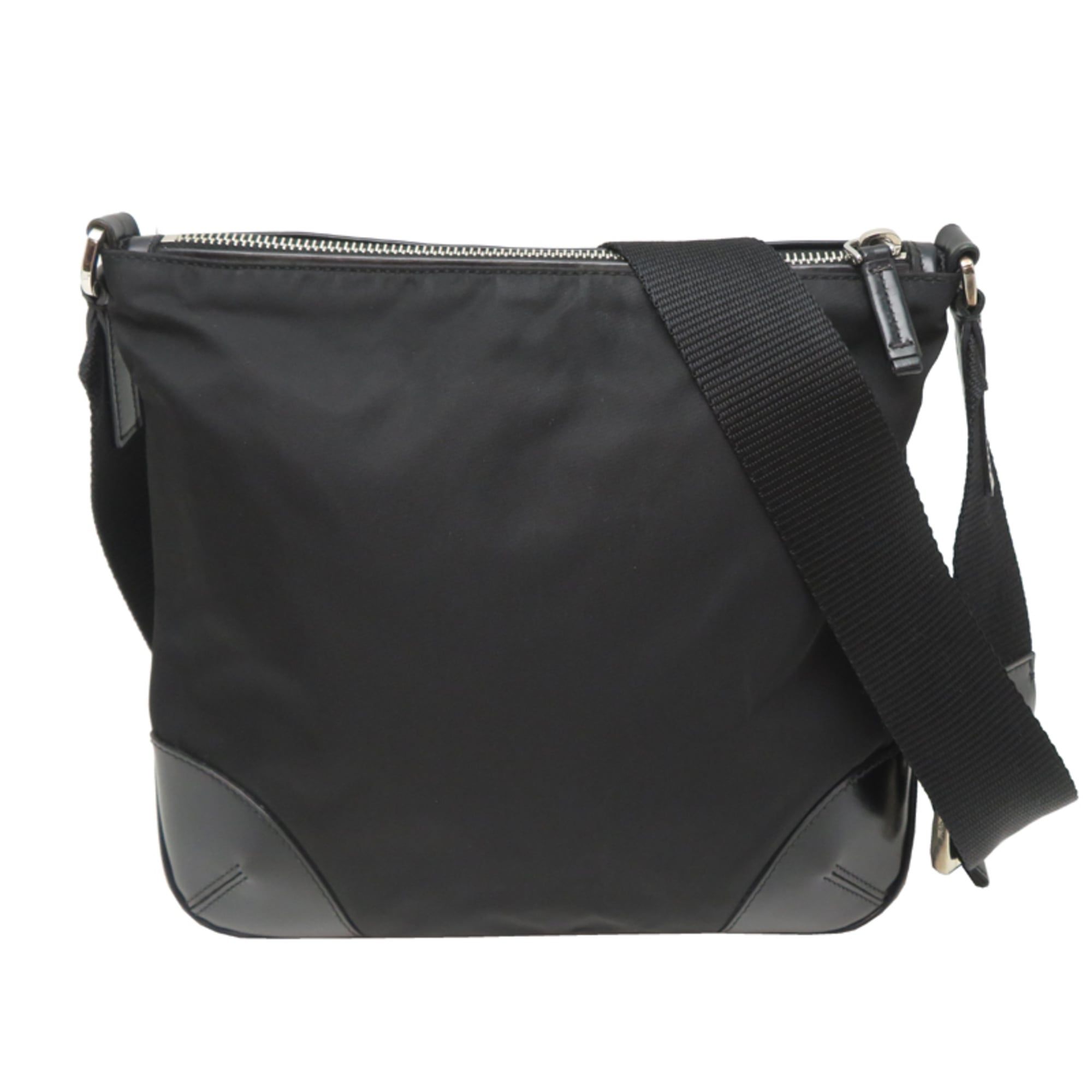 Nylon Leather Shoulder Bag (Pre-Owned) - Prada - Modalova