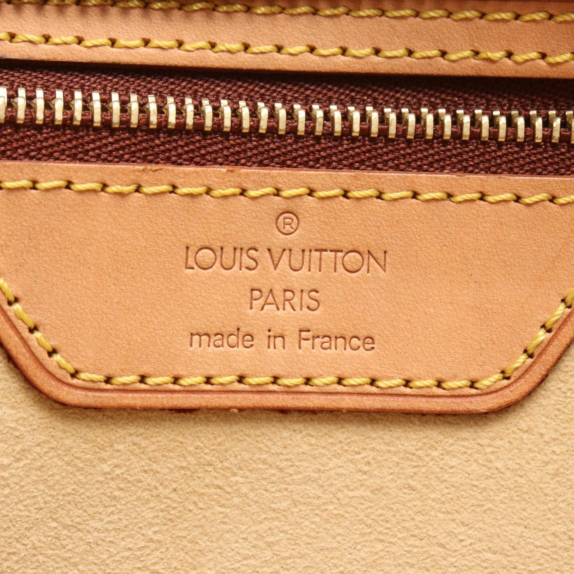 Monogram Coated Canvas Leather Handbag Shoulder Bag (Pre-Owned) - Louis Vuitton - Modalova