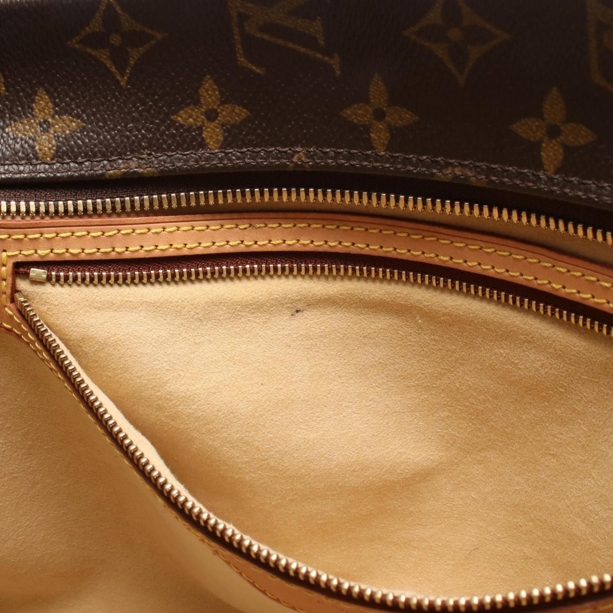 Monogram Coated Canvas Leather Handbag Shoulder Bag (Pre-Owned) - Louis Vuitton - Modalova