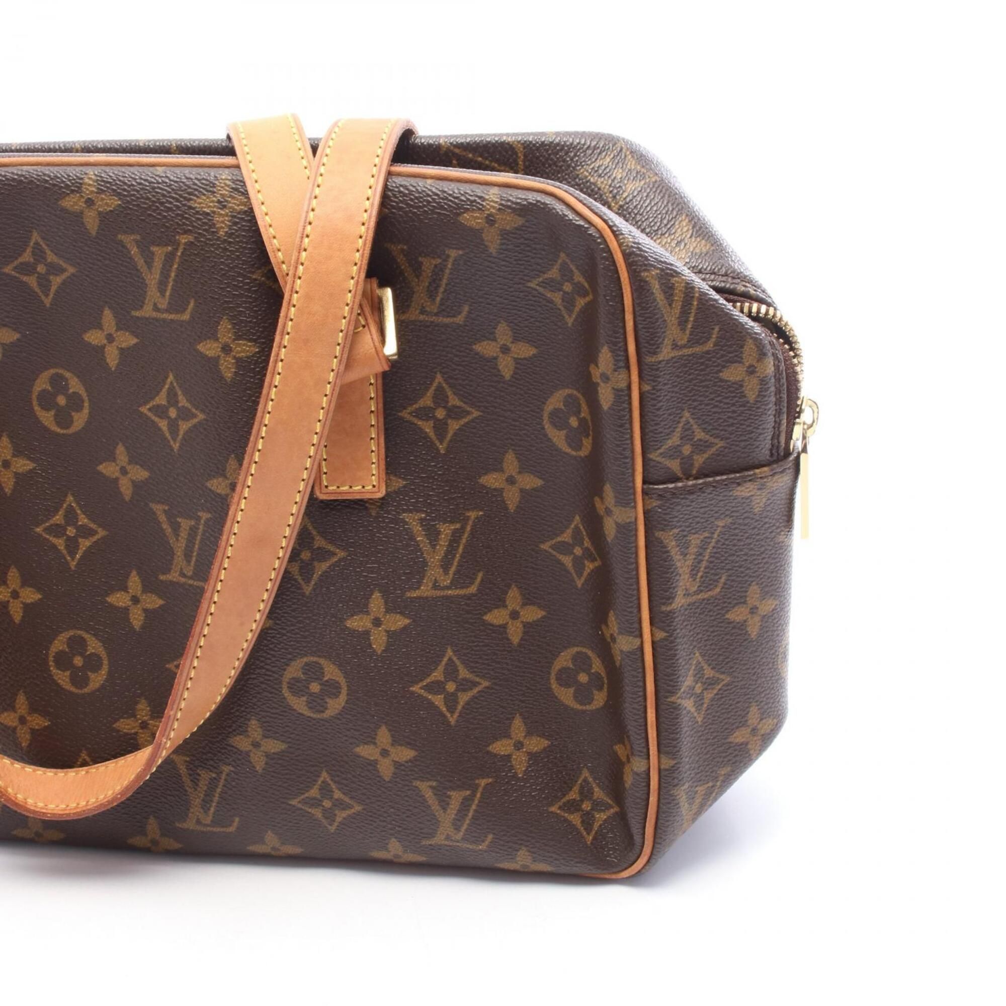 Monogram Coated Canvas Leather Handbag Shoulder Bag (Pre-Owned) - Louis Vuitton - Modalova