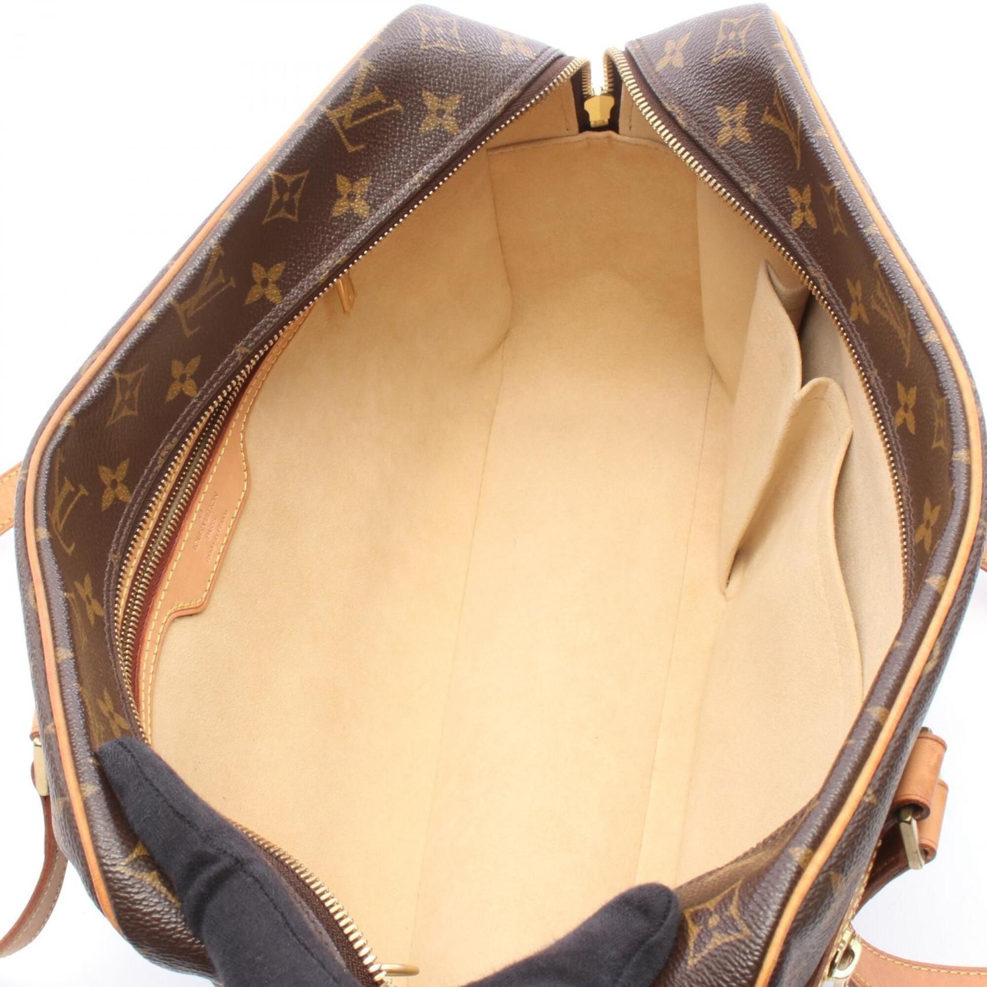Monogram Coated Canvas Leather Handbag Shoulder Bag (Pre-Owned) - Louis Vuitton - Modalova