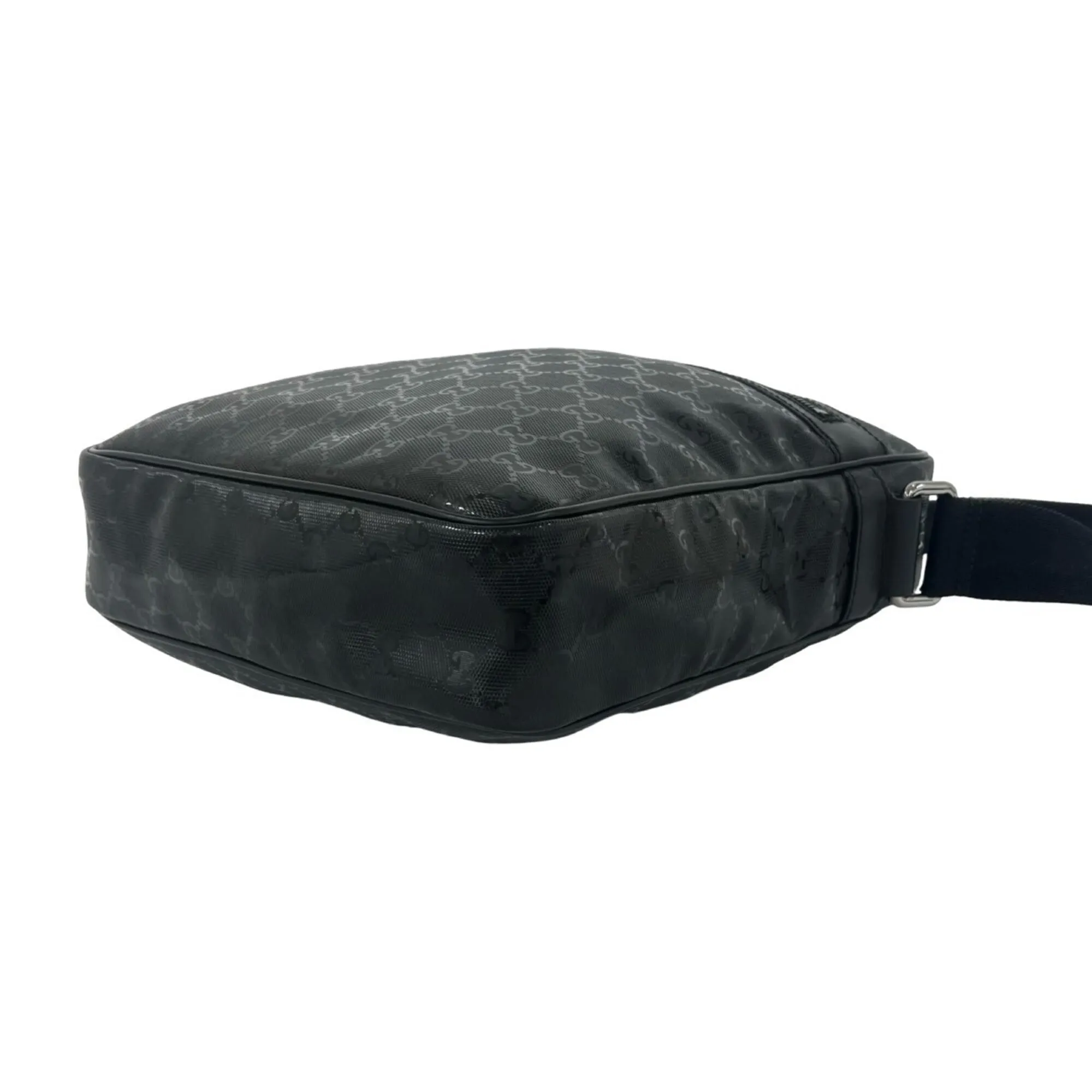 Gg Imprimé Pvc Leather Messenger Bag Pochette Shoulder Bag (Pre-Owned) - Gucci - Modalova