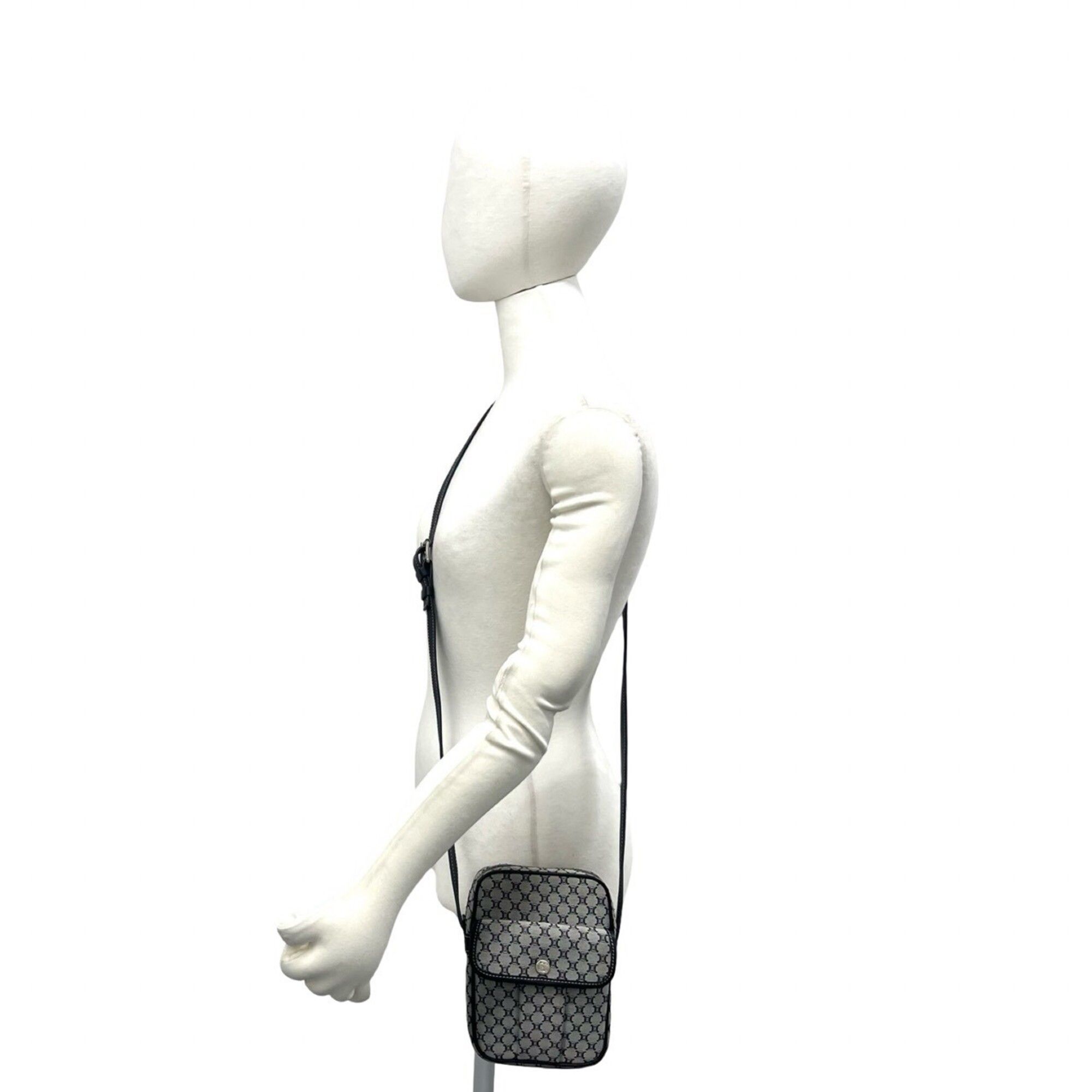 Canvas Leather Pochette Shoulder Bag (Pre-Owned) - Celine - Modalova
