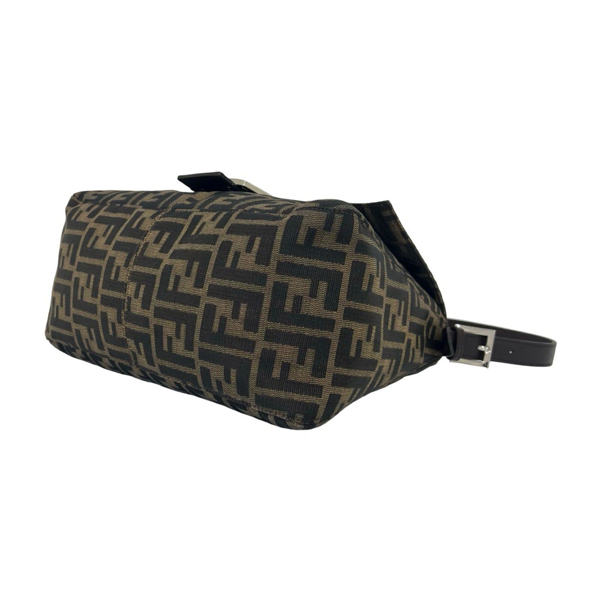 Canvas Leather Shoulder Bag (Pre-Owned) - Fendi - Modalova
