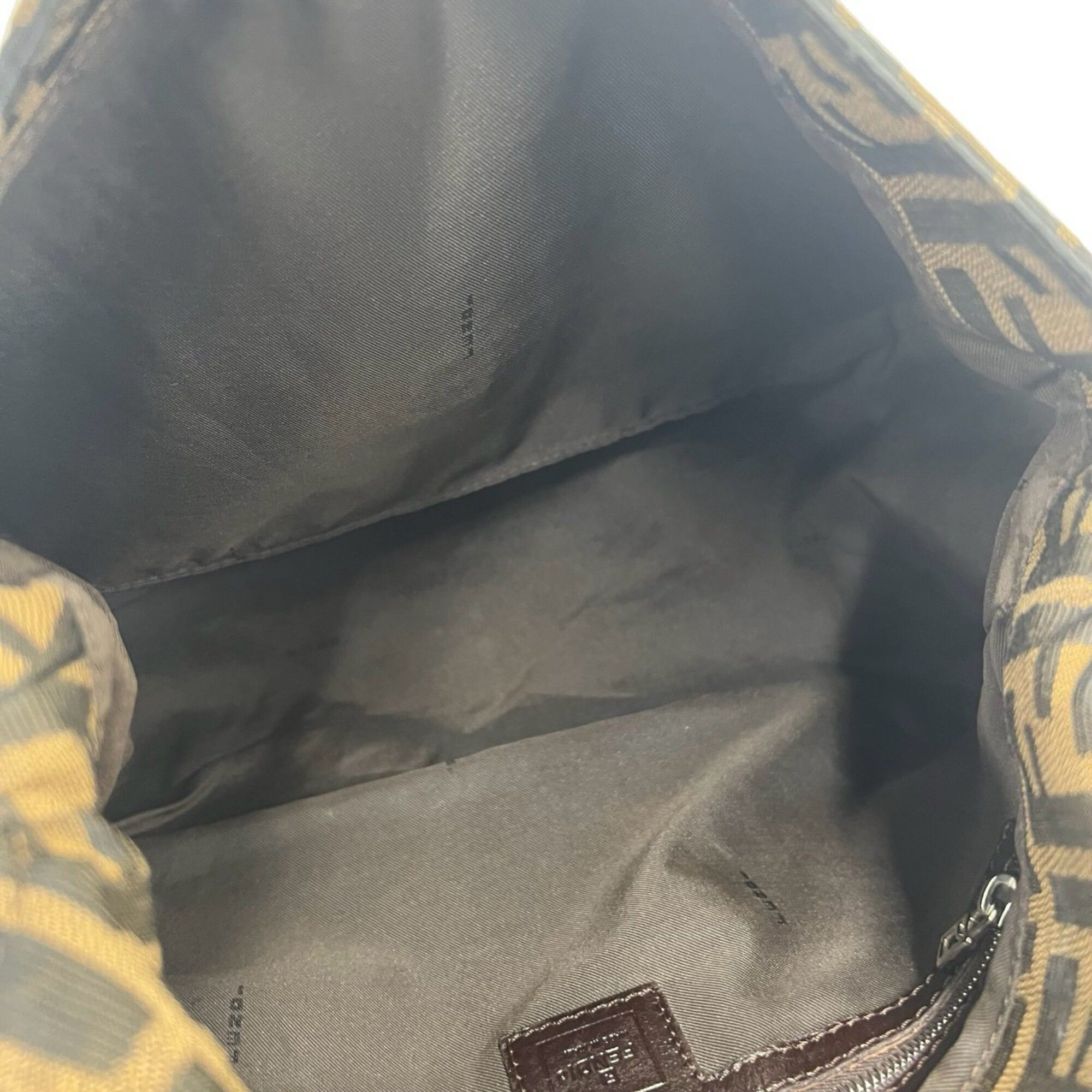 Canvas Leather Shoulder Bag (Pre-Owned) - Fendi - Modalova