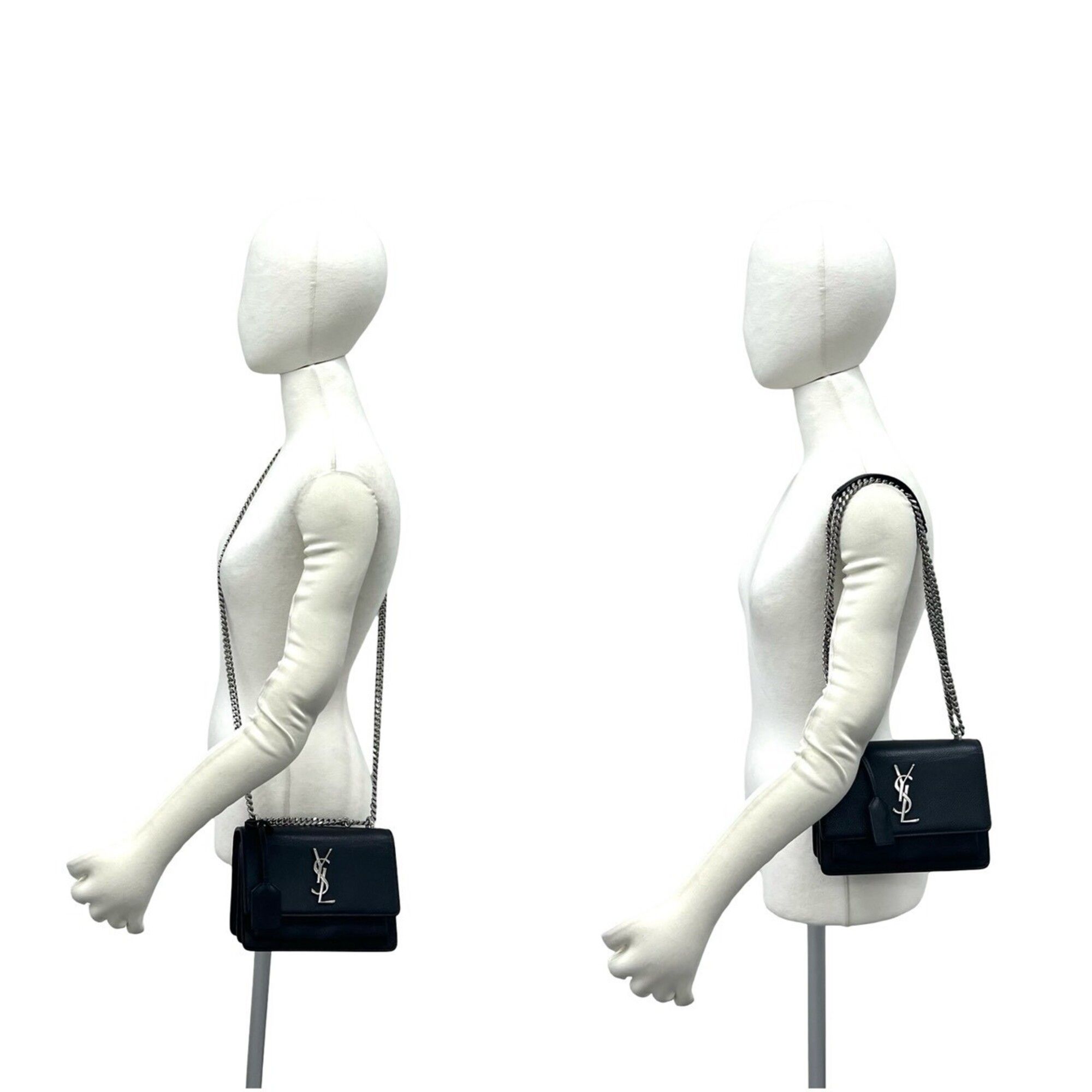 Leather Pochette Shoulder Bag (Pre-Owned) - Saint Laurent - Modalova