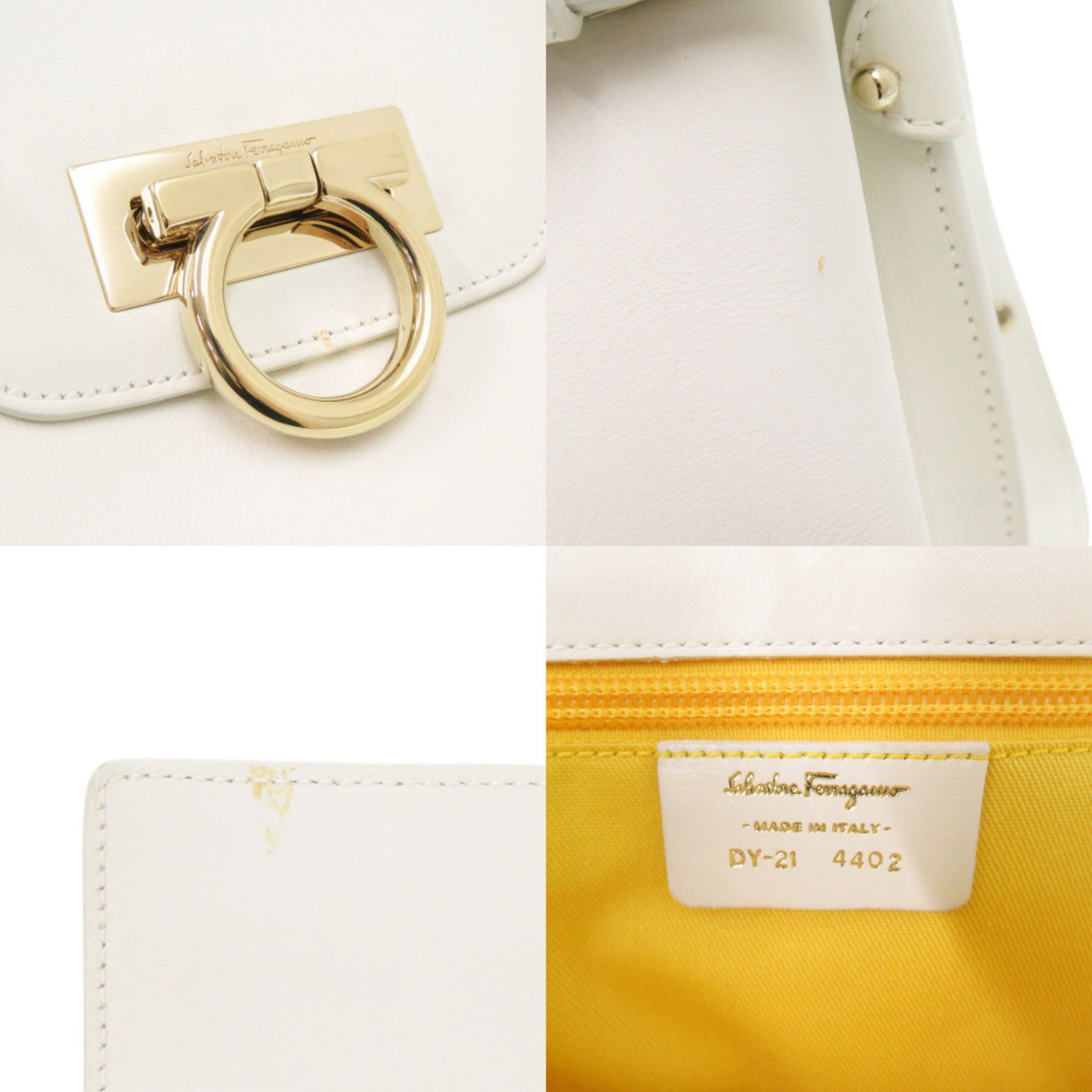 Leather Handbag (Pre-Owned) - Salvatore Ferragamo - Modalova