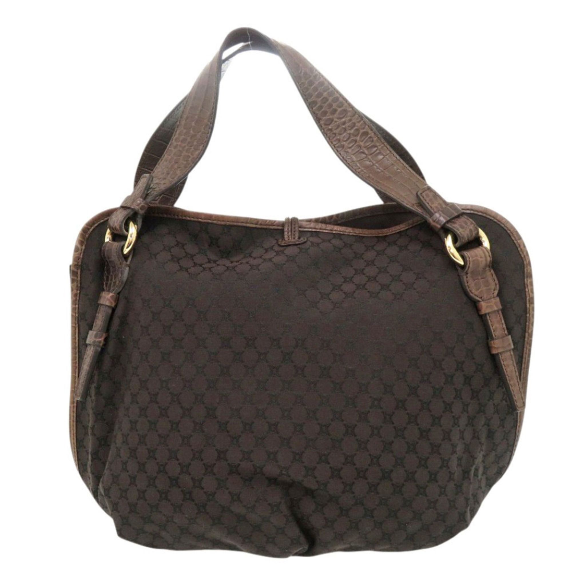 Canvas Leather Handbag (Pre-Owned) - Celine - Modalova