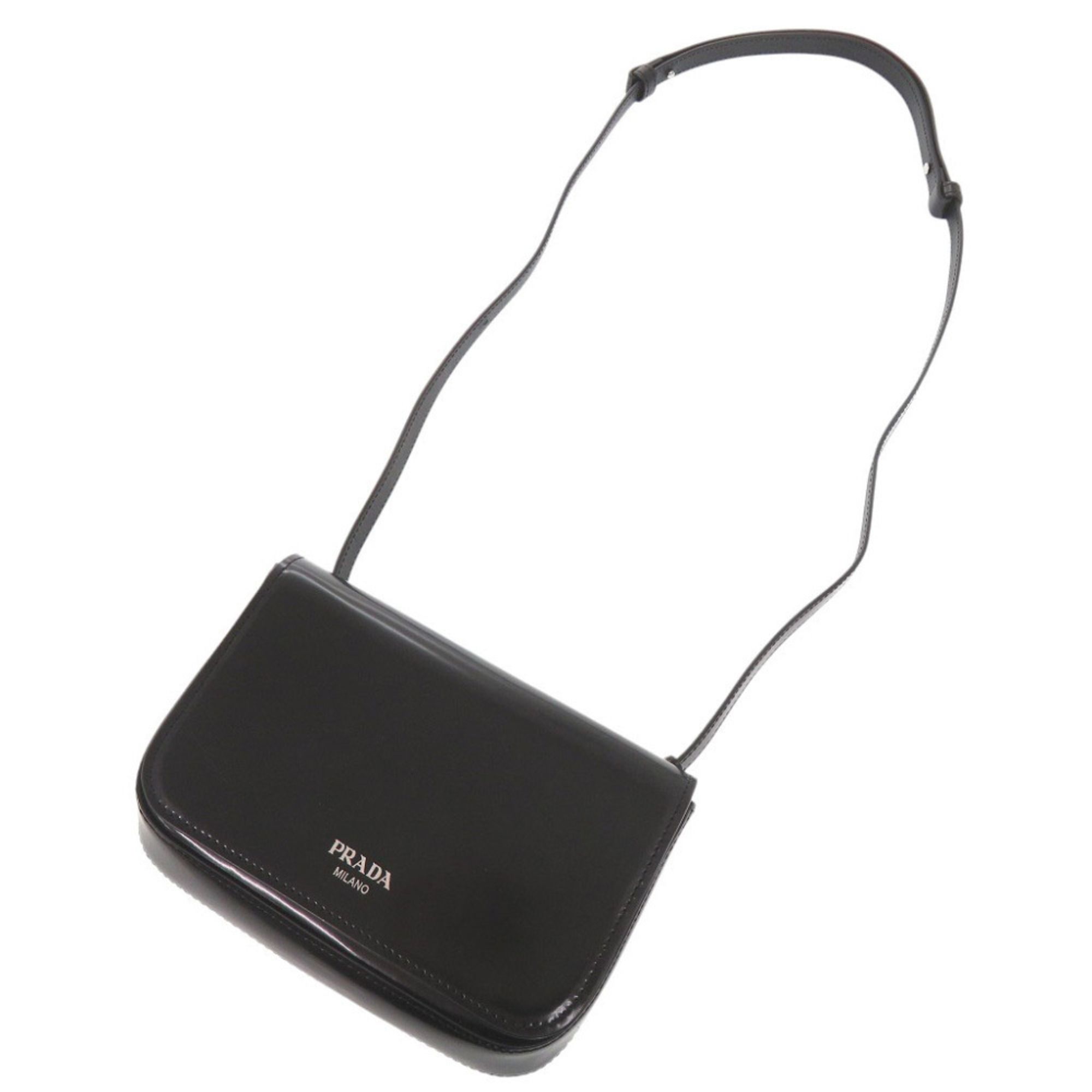 Leather Shoulder Bag (Pre-Owned) - Prada - Modalova