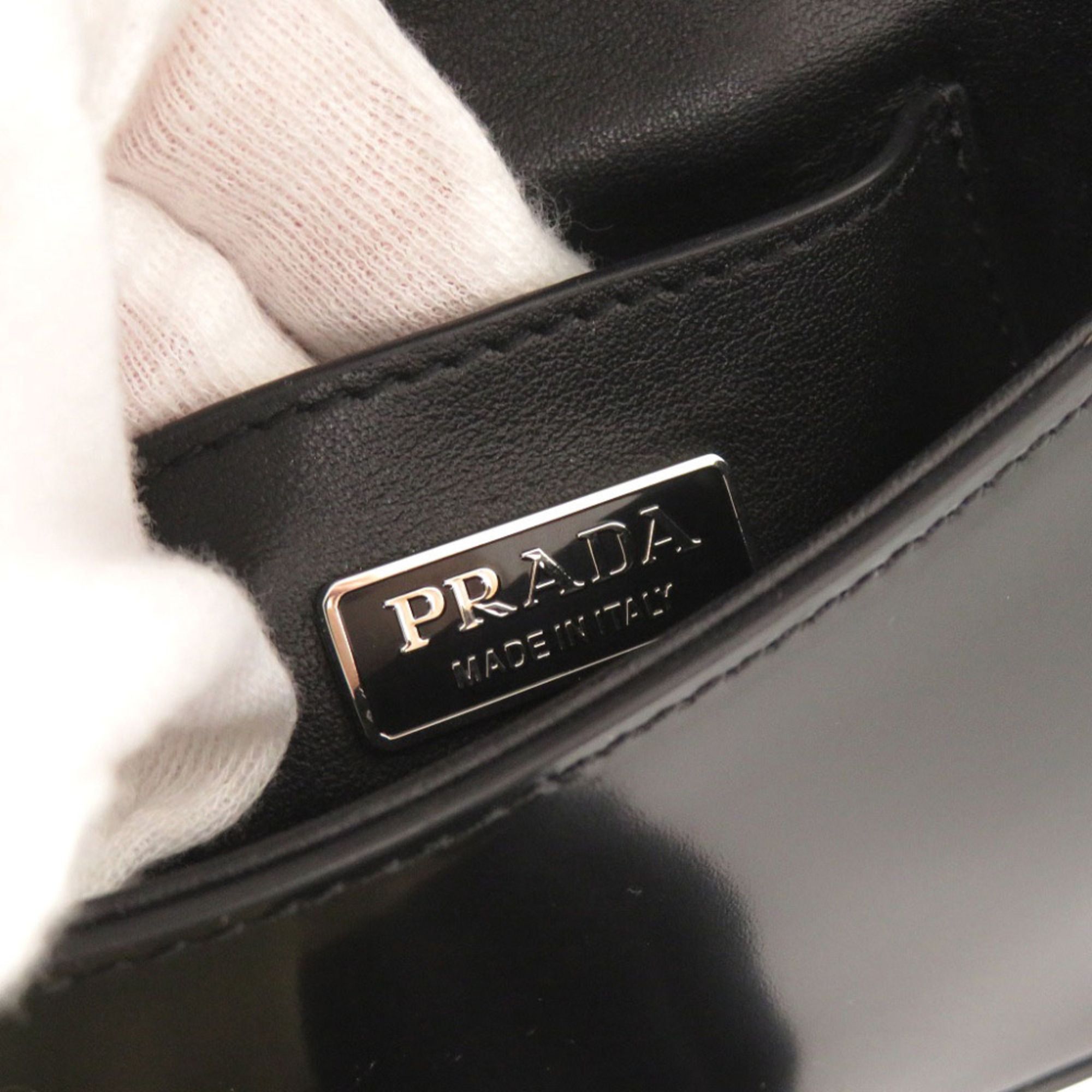 Leather Shoulder Bag (Pre-Owned) - Prada - Modalova