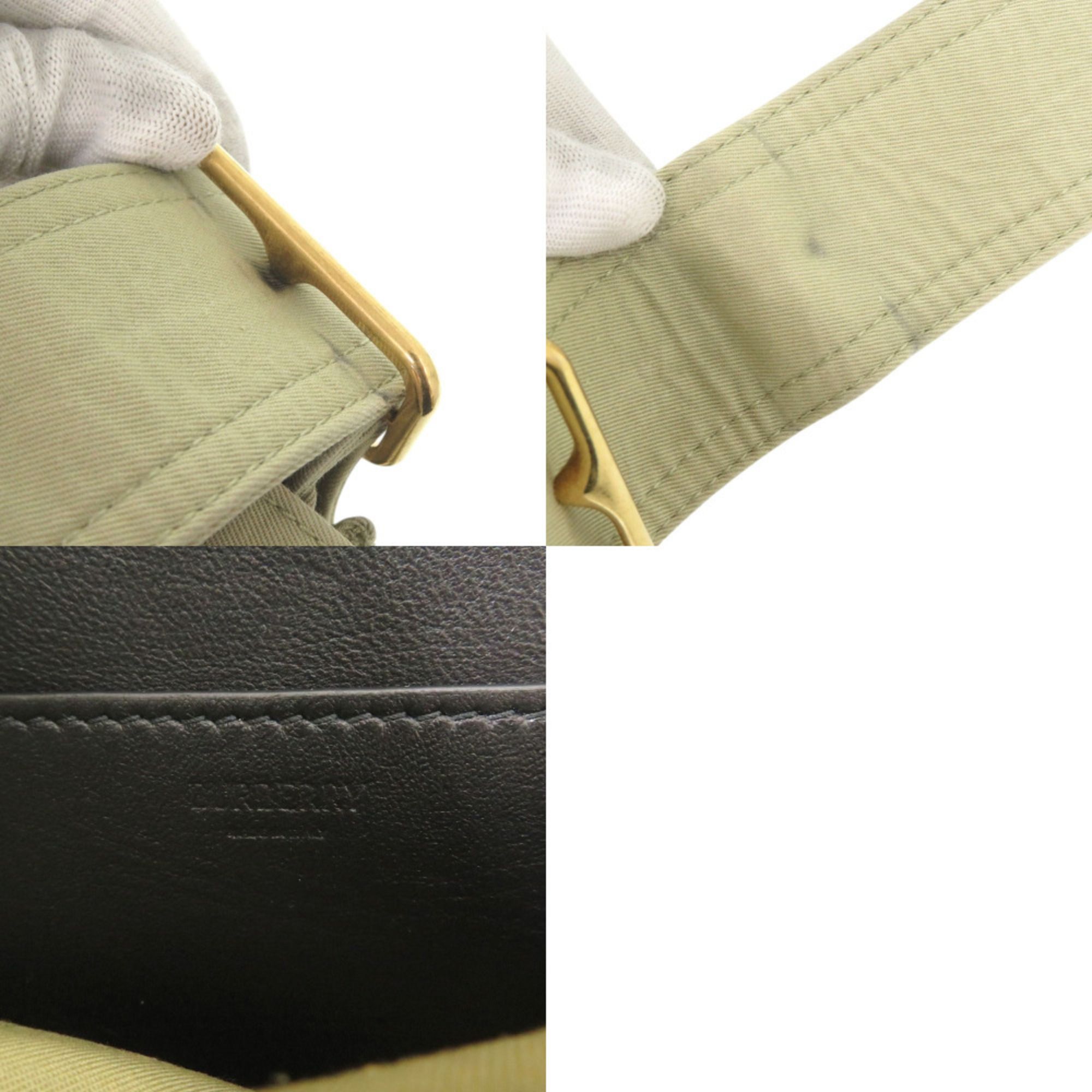 Canvas Shoulder Bag (Pre-Owned) - Burberry - Modalova