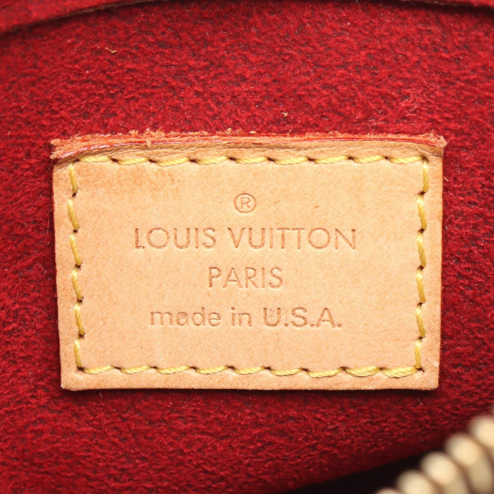 Monogram Coated Canvas Leather Handbag Shoulder Bag (Pre-Owned) - Louis Vuitton - Modalova