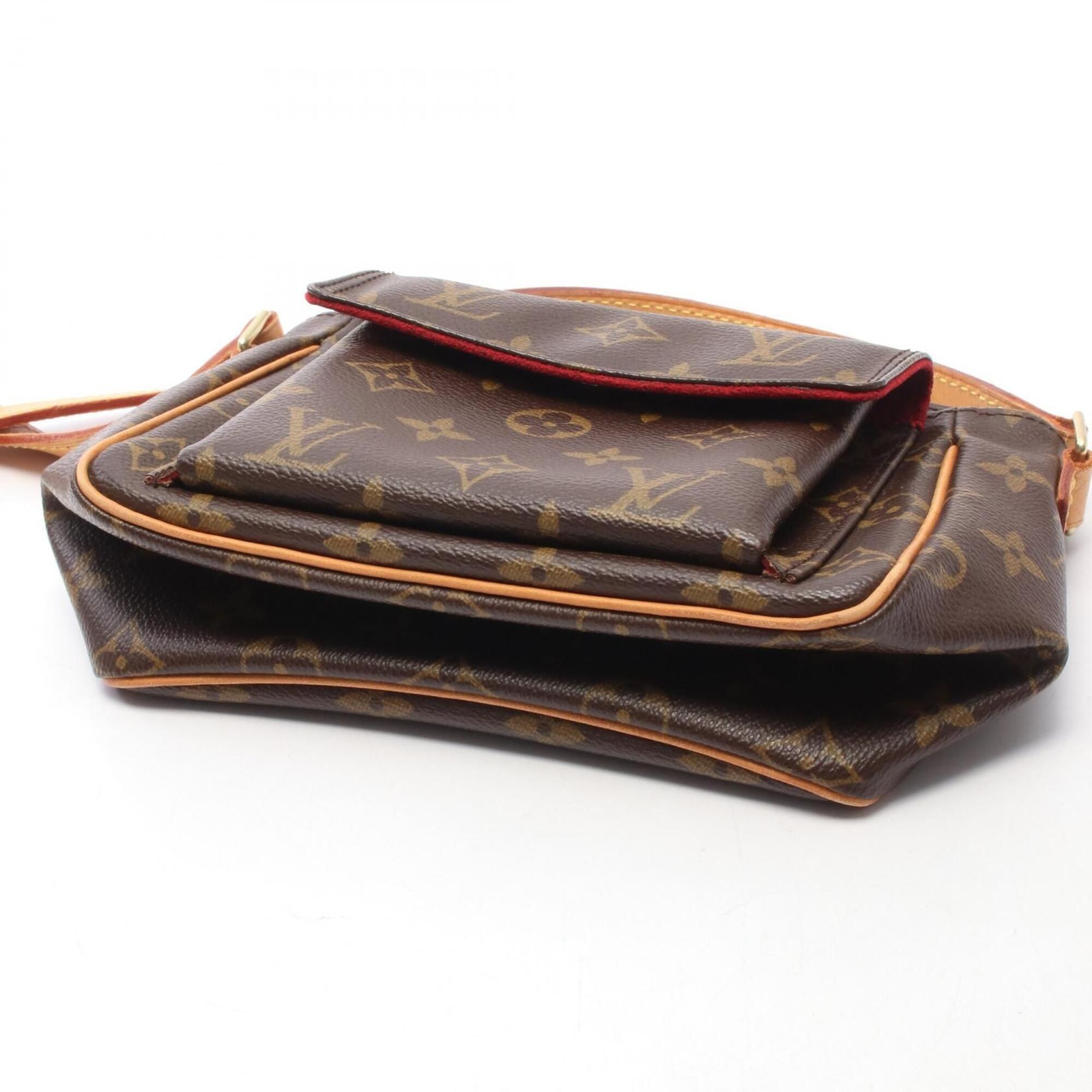 Monogram Coated Canvas Leather Handbag Shoulder Bag (Pre-Owned) - Louis Vuitton - Modalova