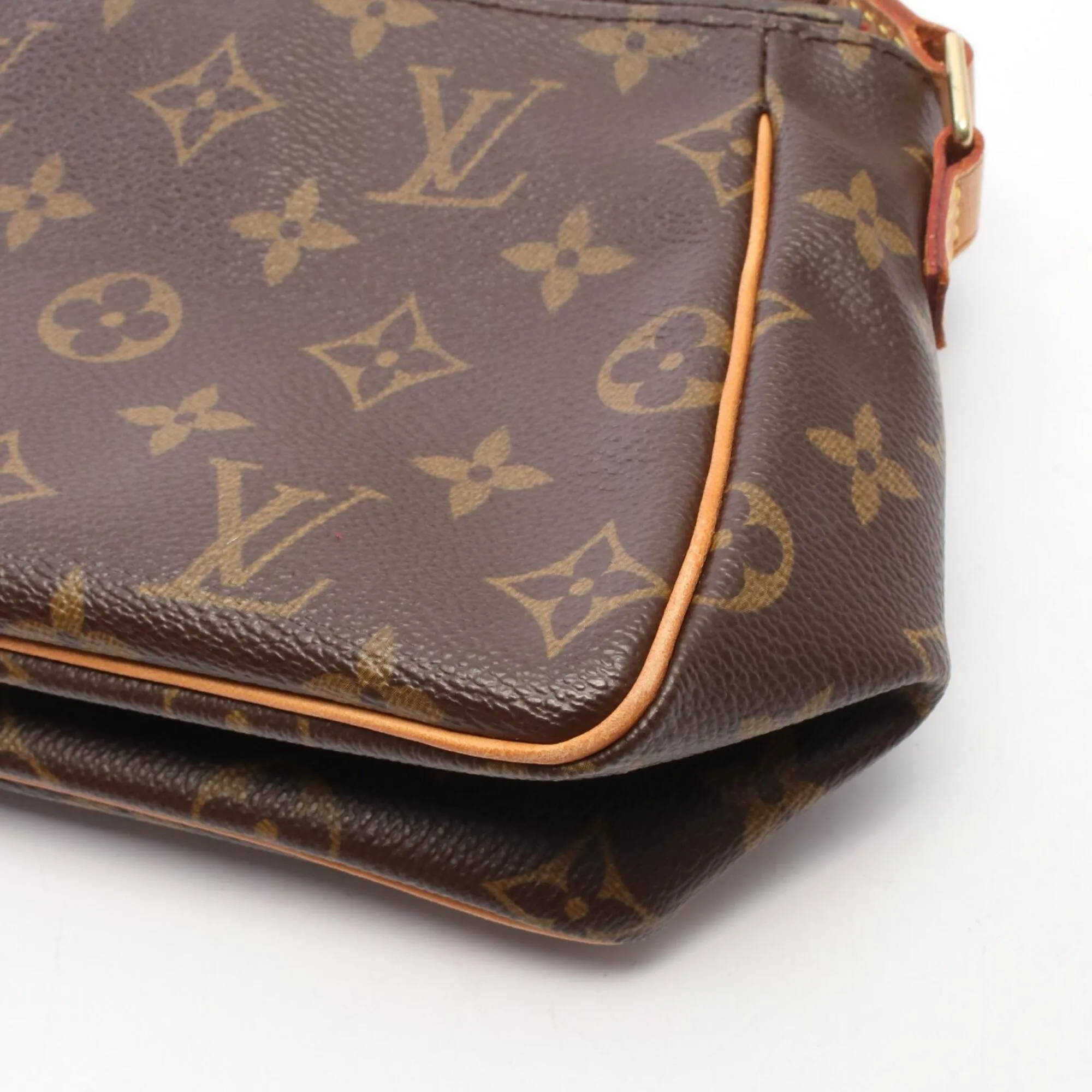 Monogram Coated Canvas Leather Handbag Shoulder Bag (Pre-Owned) - Louis Vuitton - Modalova