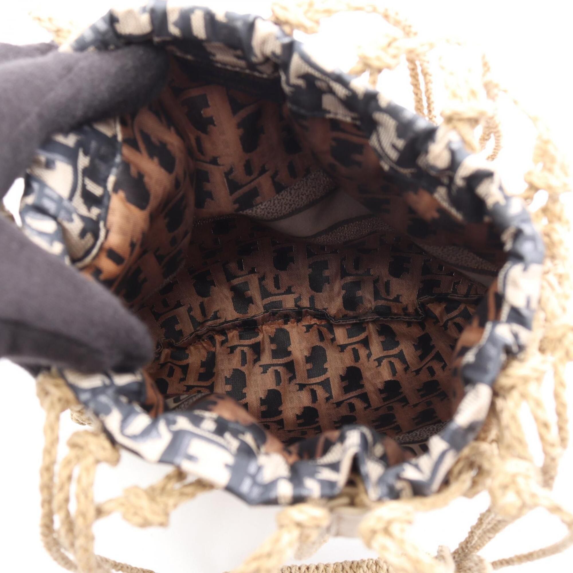 Nylon Fabric Handbag (Pre-Owned) - Christian Dior - Modalova