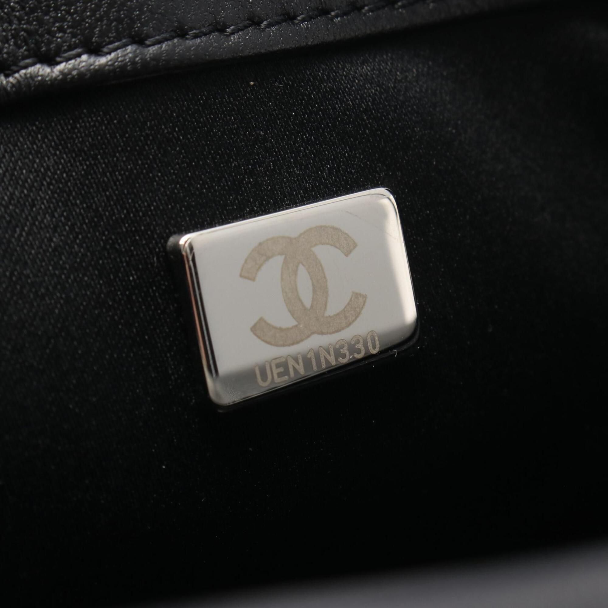 Leather Spangles Handbag Shoulder Bag (Pre-Owned) - Chanel - Modalova