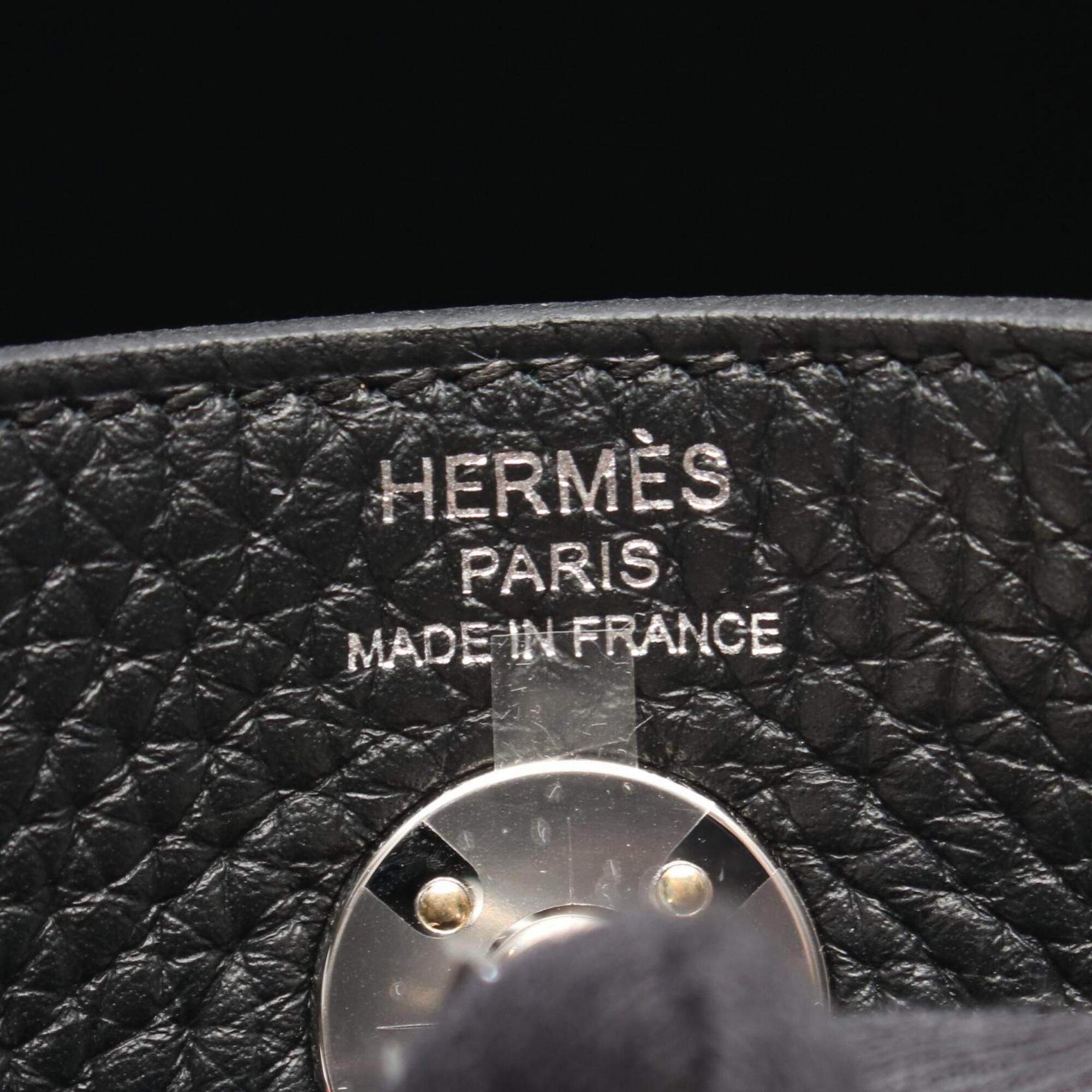 Taurillon Clemence Leather Handbag Shoulder Bag (Pre-Owned) - Hermes - Modalova