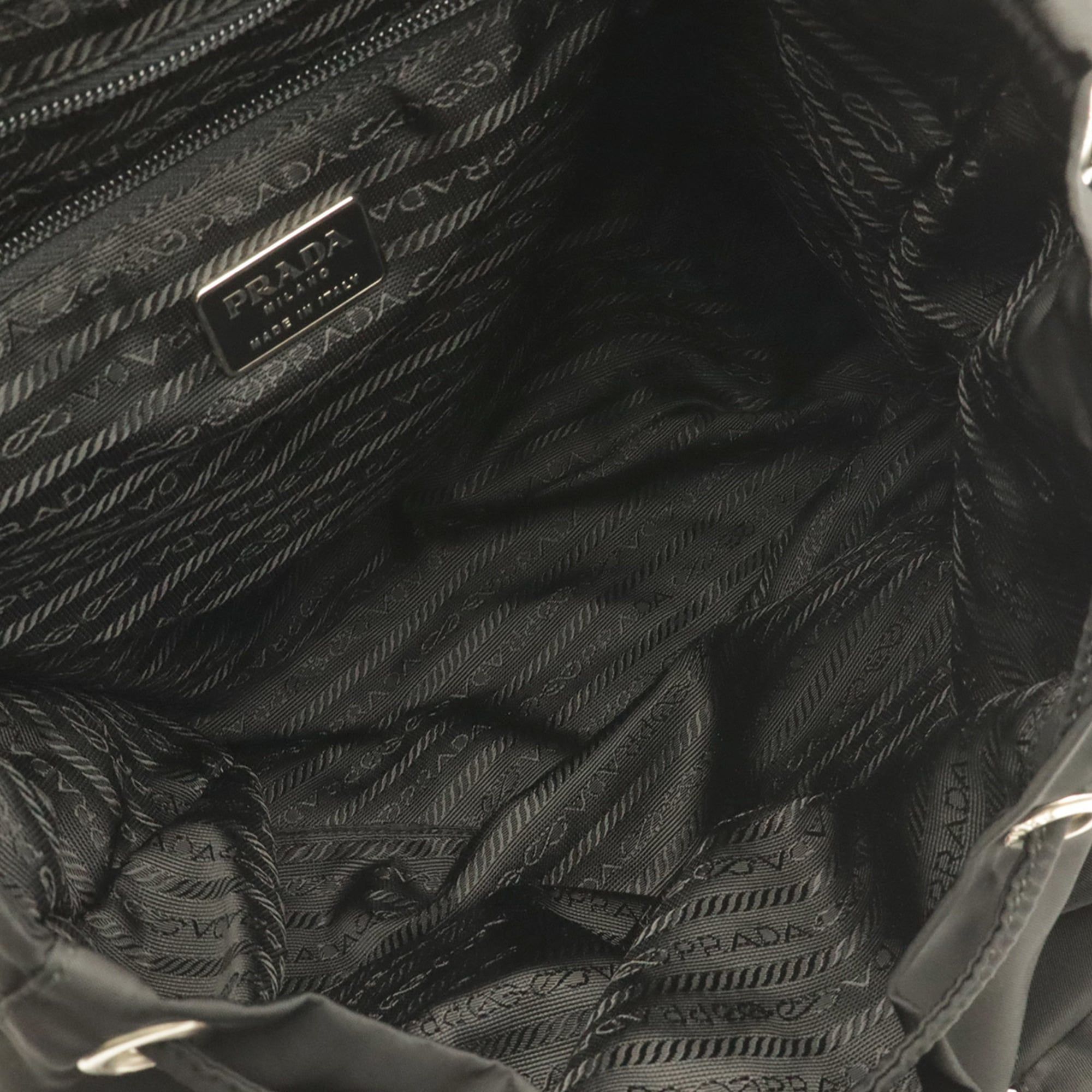Nylon Leather Backpack (Pre-Owned) - Prada - Modalova