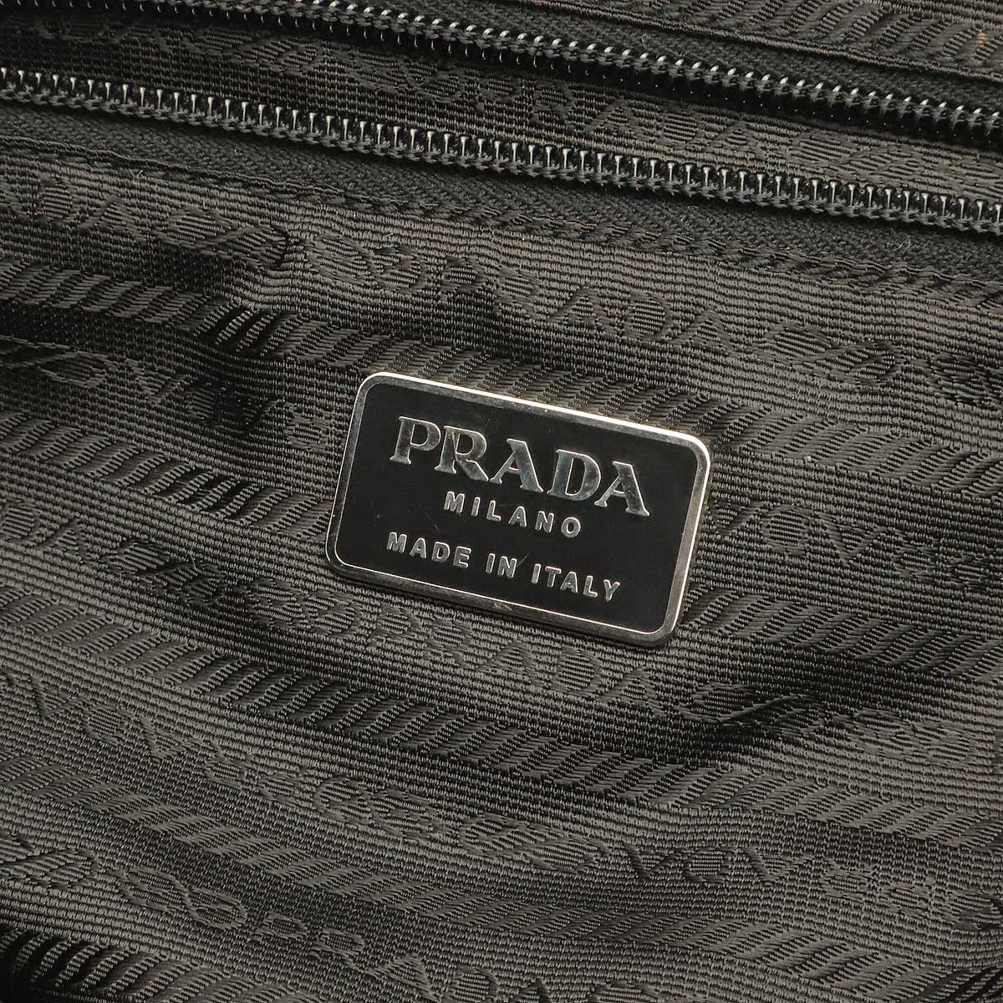 Nylon Leather Backpack (Pre-Owned) - Prada - Modalova