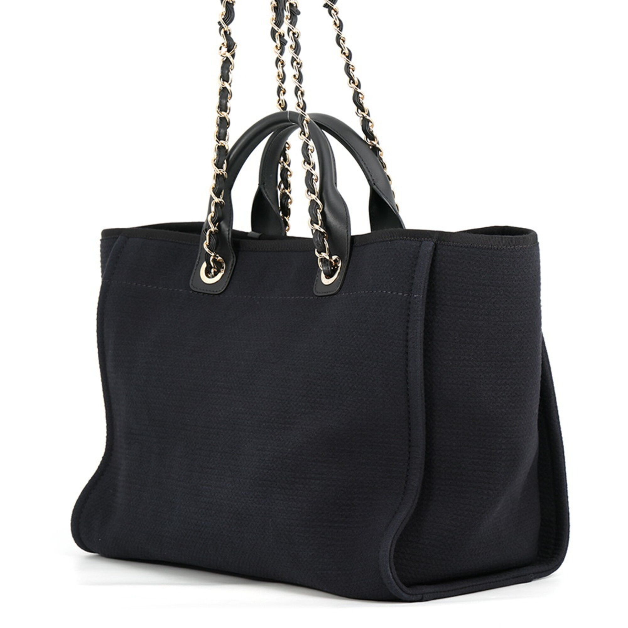 Canvas Leather Shoulder Bag Tote Bag (Pre-Owned) - Chanel - Modalova