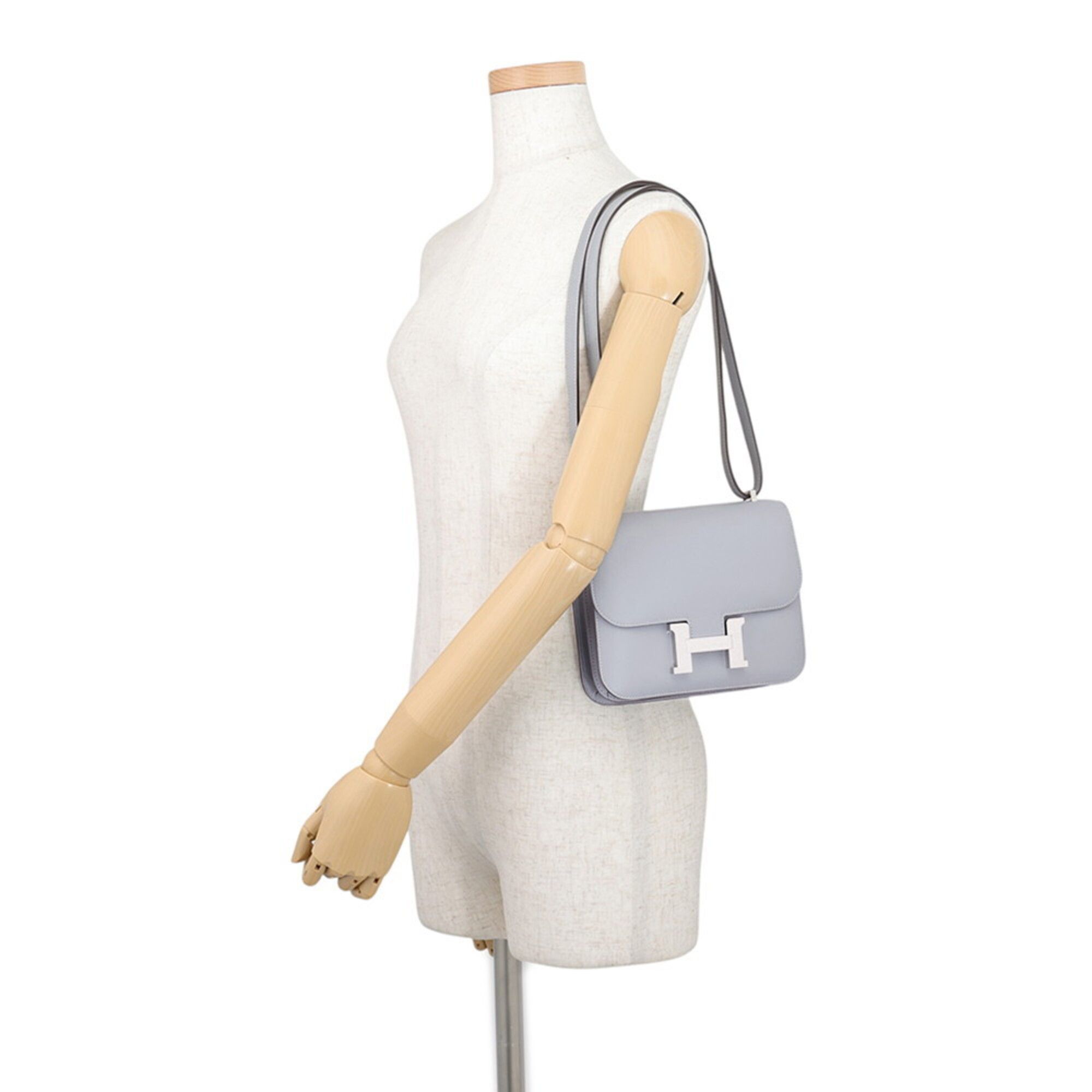 Constance Swift Leather Handbag Shoulder Bag (Pre-Owned) - Hermes - Modalova