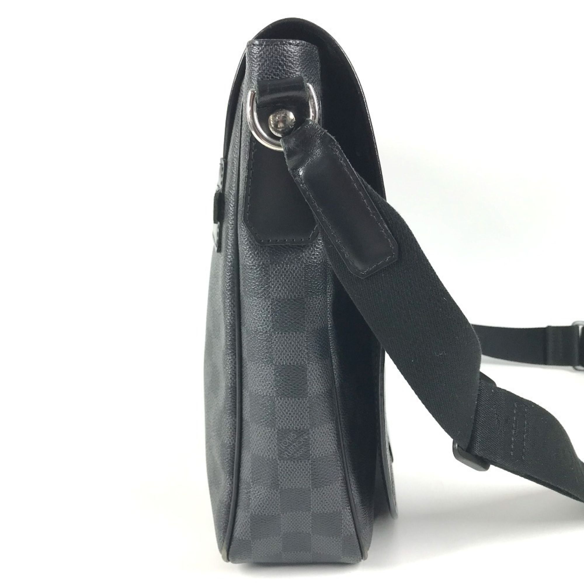Damier Graphite Canvas Messenger Bag Shoulder Bag (Pre-Owned) - Louis Vuitton - Modalova