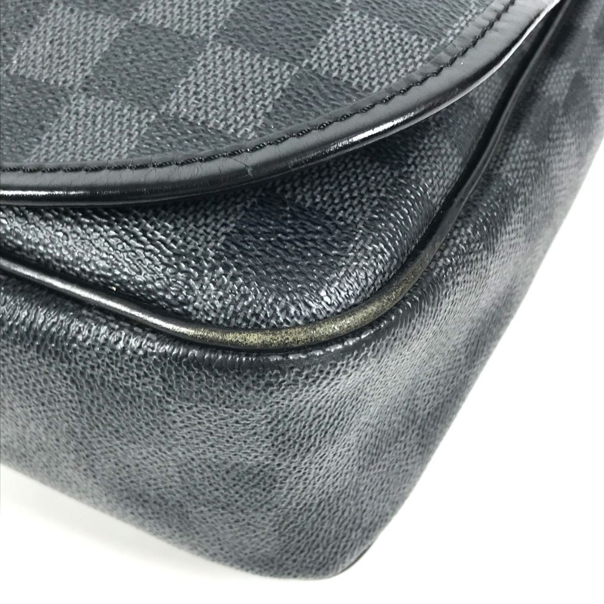 Damier Graphite Canvas Messenger Bag Shoulder Bag (Pre-Owned) - Louis Vuitton - Modalova