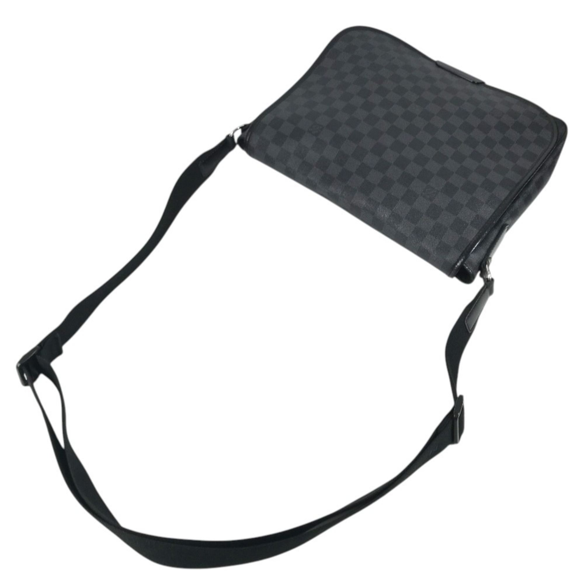 Damier Graphite Canvas Messenger Bag Shoulder Bag (Pre-Owned) - Louis Vuitton - Modalova