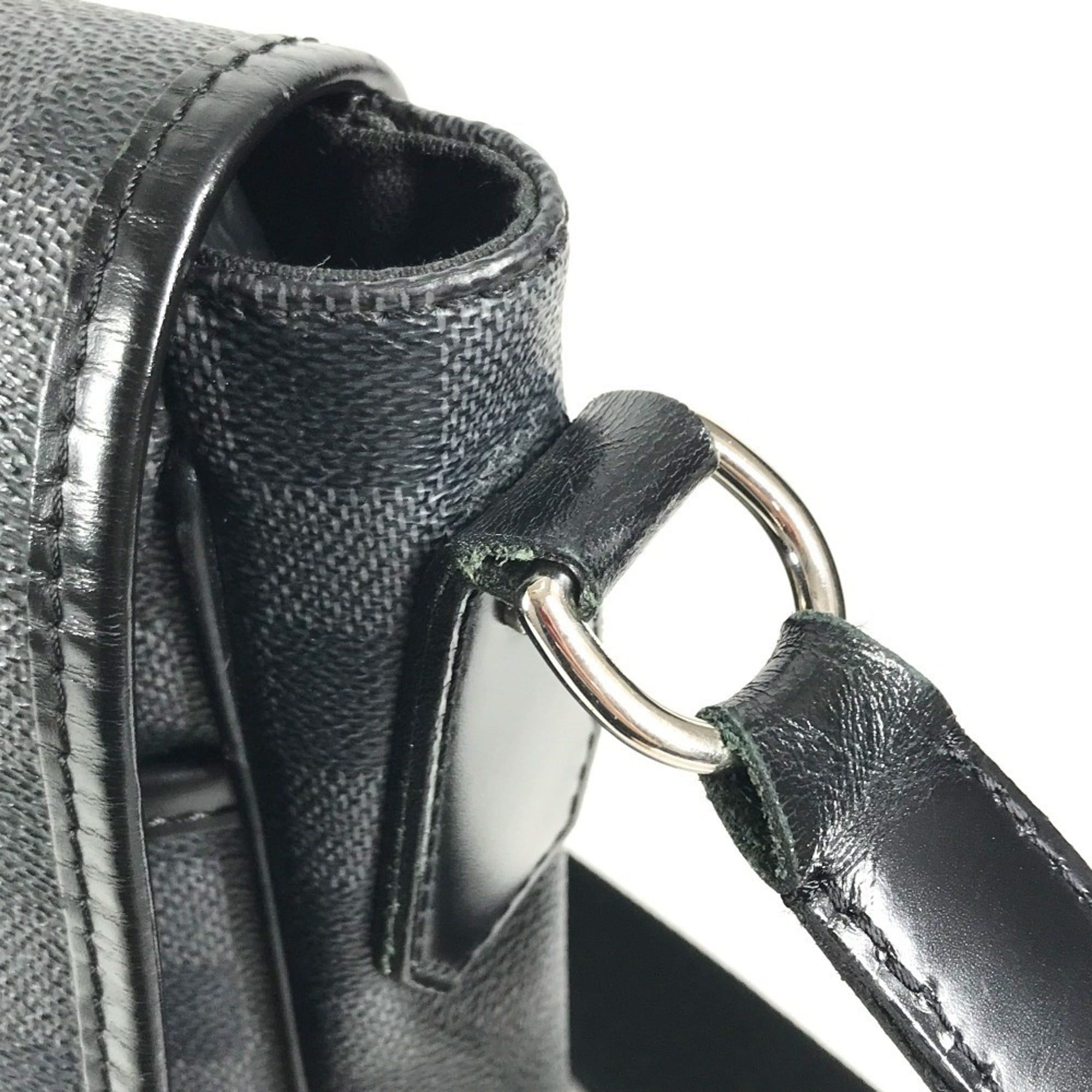 Damier Graphite Canvas Messenger Bag Shoulder Bag (Pre-Owned) - Louis Vuitton - Modalova
