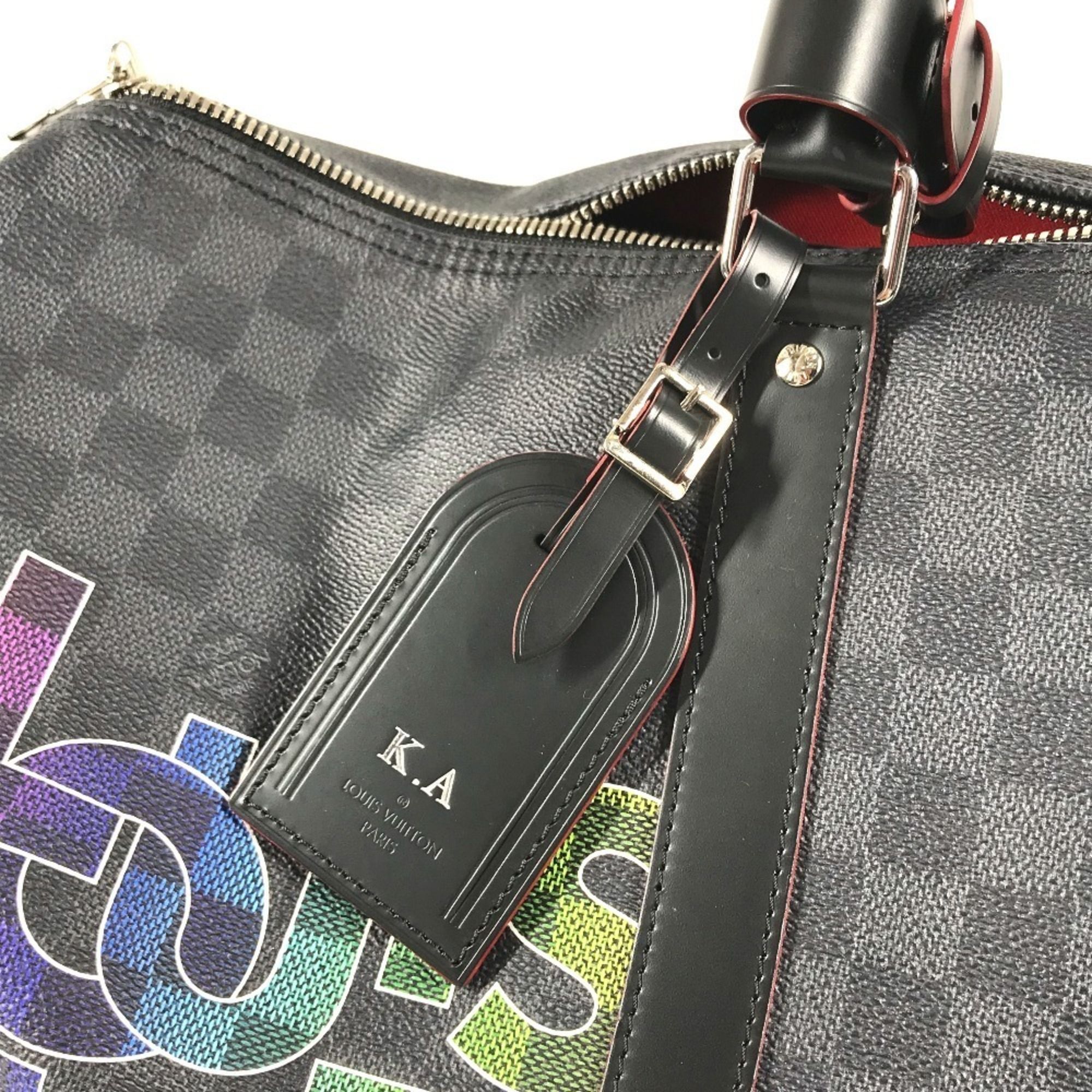 Damier Graphite Canvas Boston Bag (Pre-Owned) - Louis Vuitton - Modalova