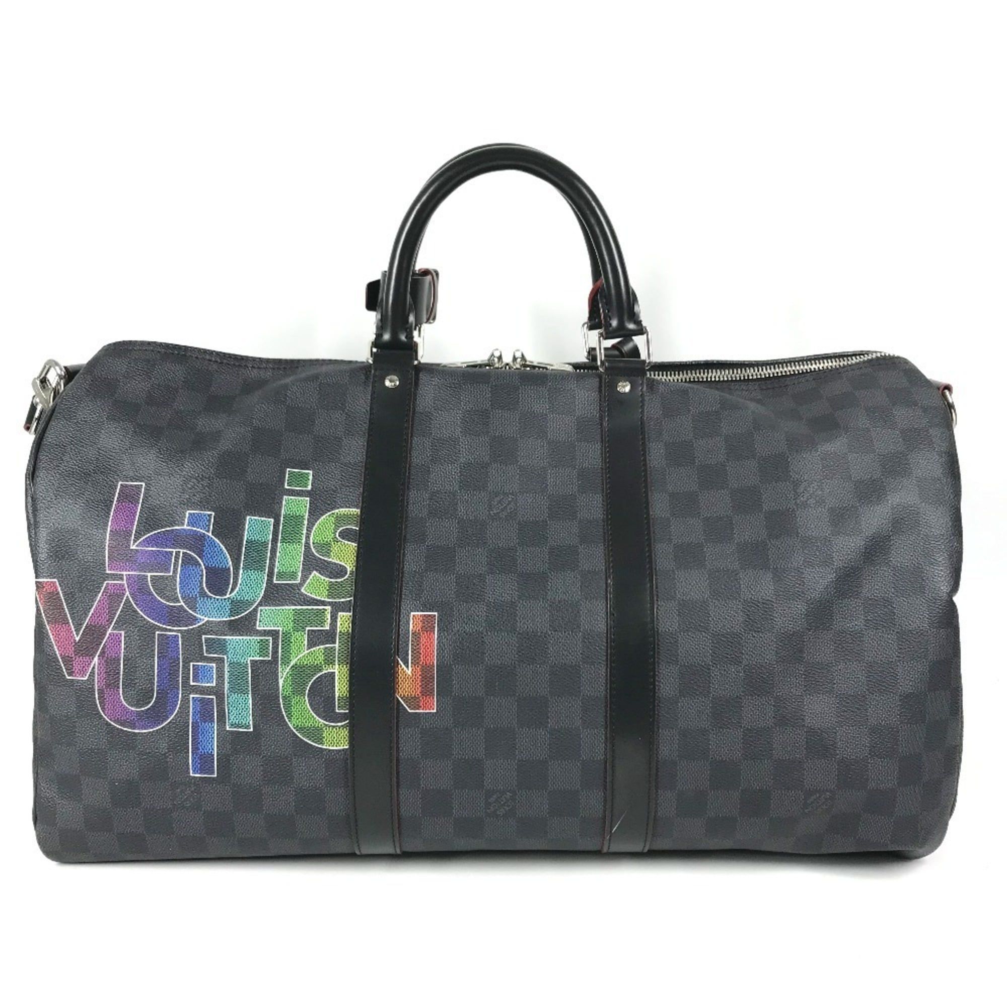 Damier Graphite Canvas Boston Bag (Pre-Owned) - Louis Vuitton - Modalova