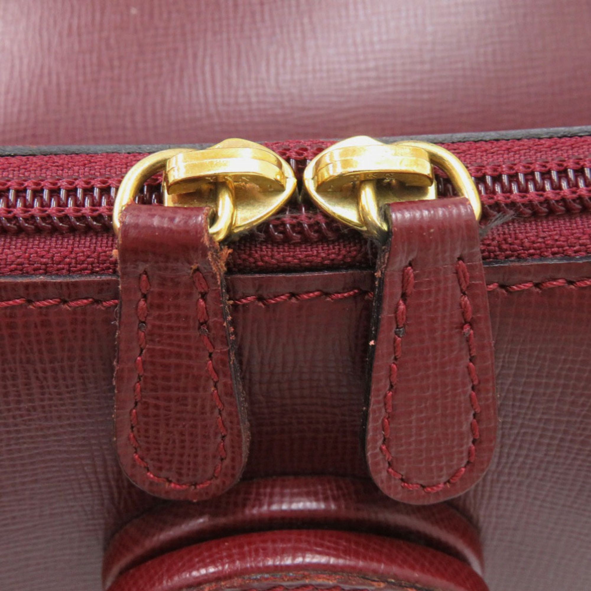 Leather Backpack (Pre-Owned) - Cartier - Modalova