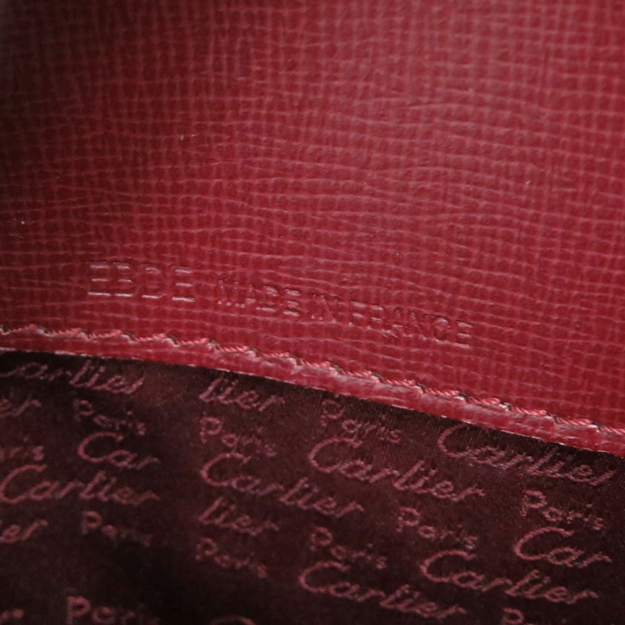 Leather Backpack (Pre-Owned) - Cartier - Modalova