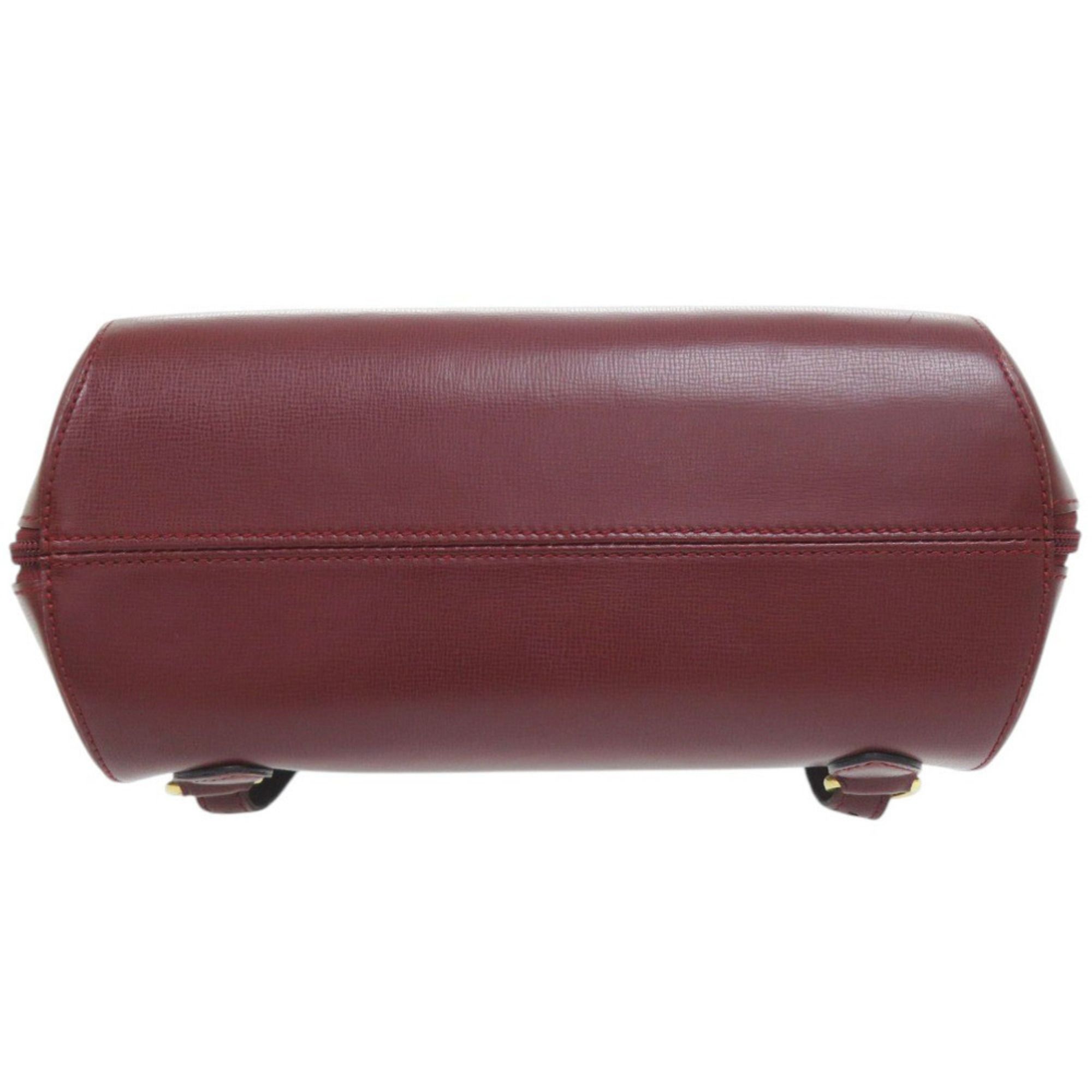 Leather Backpack (Pre-Owned) - Cartier - Modalova