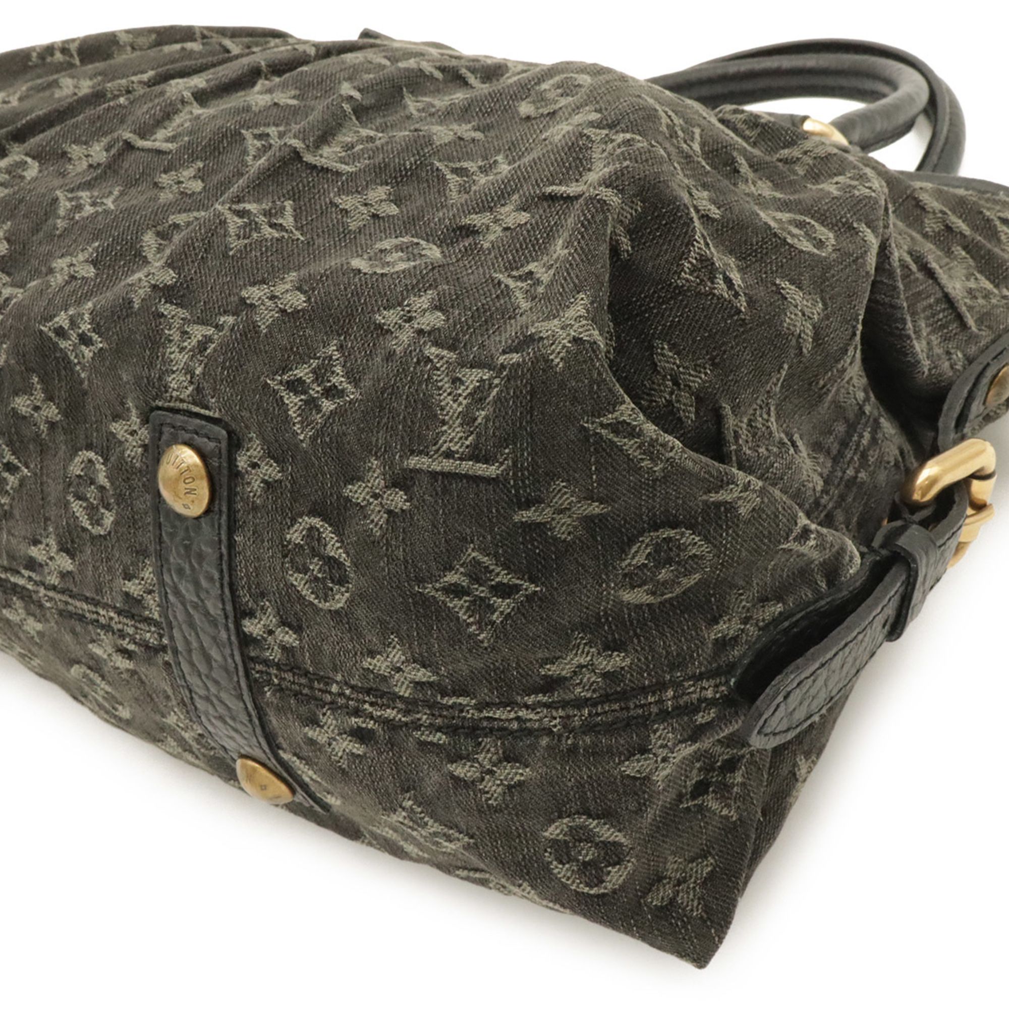 Monogram Denim Monogram Denim Handbag Tote Bag (Pre-Owned) - Louis Vuitton - Modalova