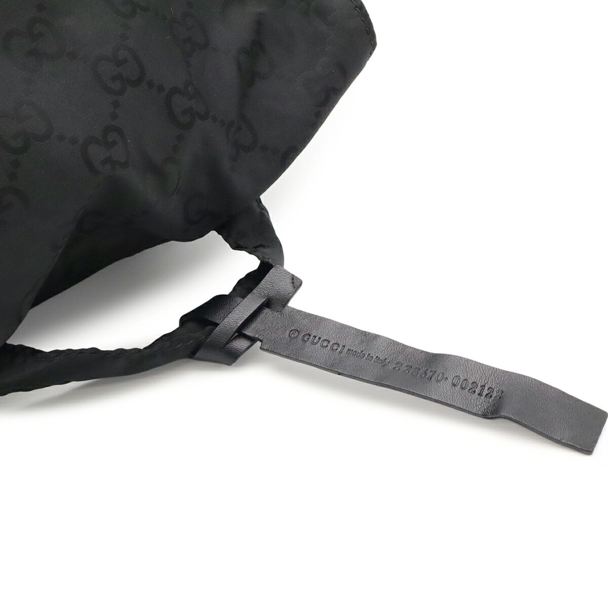 Nylon Leather Backpack (Pre-Owned) - Gucci - Modalova