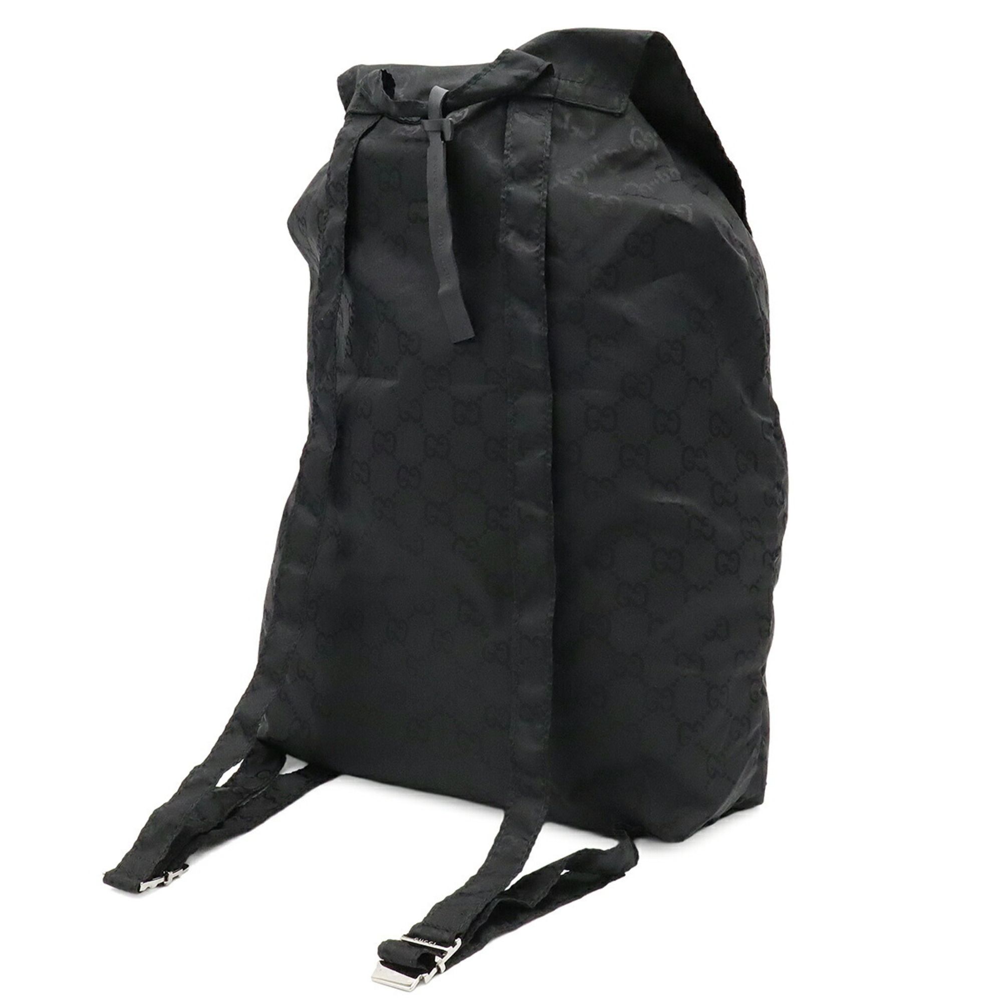 Nylon Leather Backpack (Pre-Owned) - Gucci - Modalova