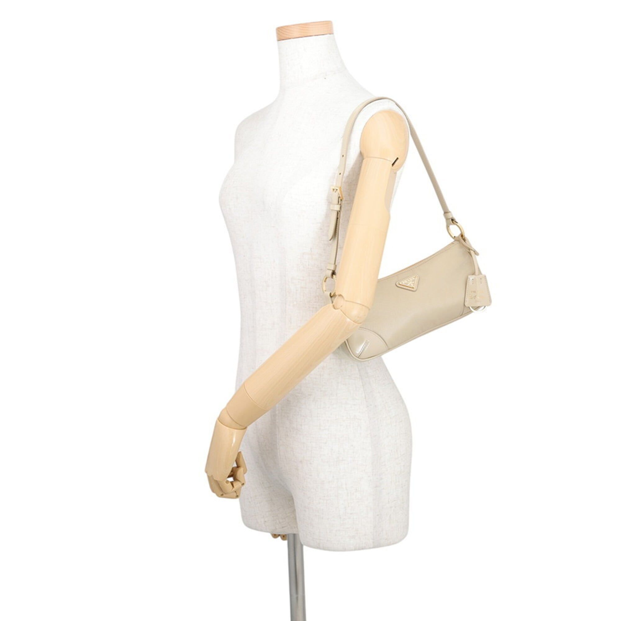 Nylon Leather Handbag Shoulder Bag (Pre-Owned) - Prada - Modalova