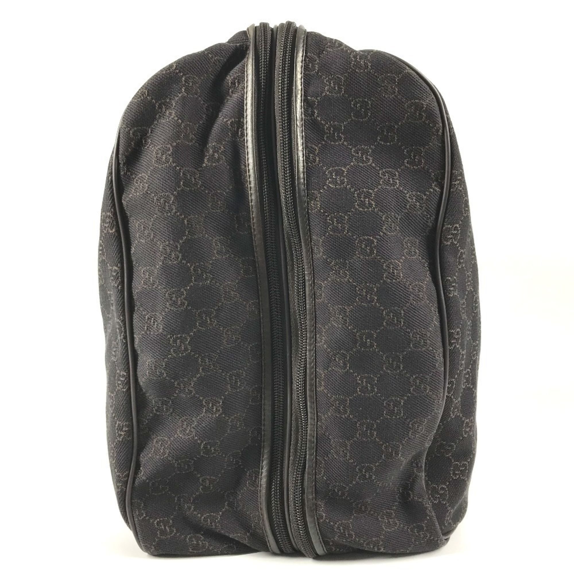 Gg Canvas Leather Boston Bag (Pre-Owned) - Gucci - Modalova