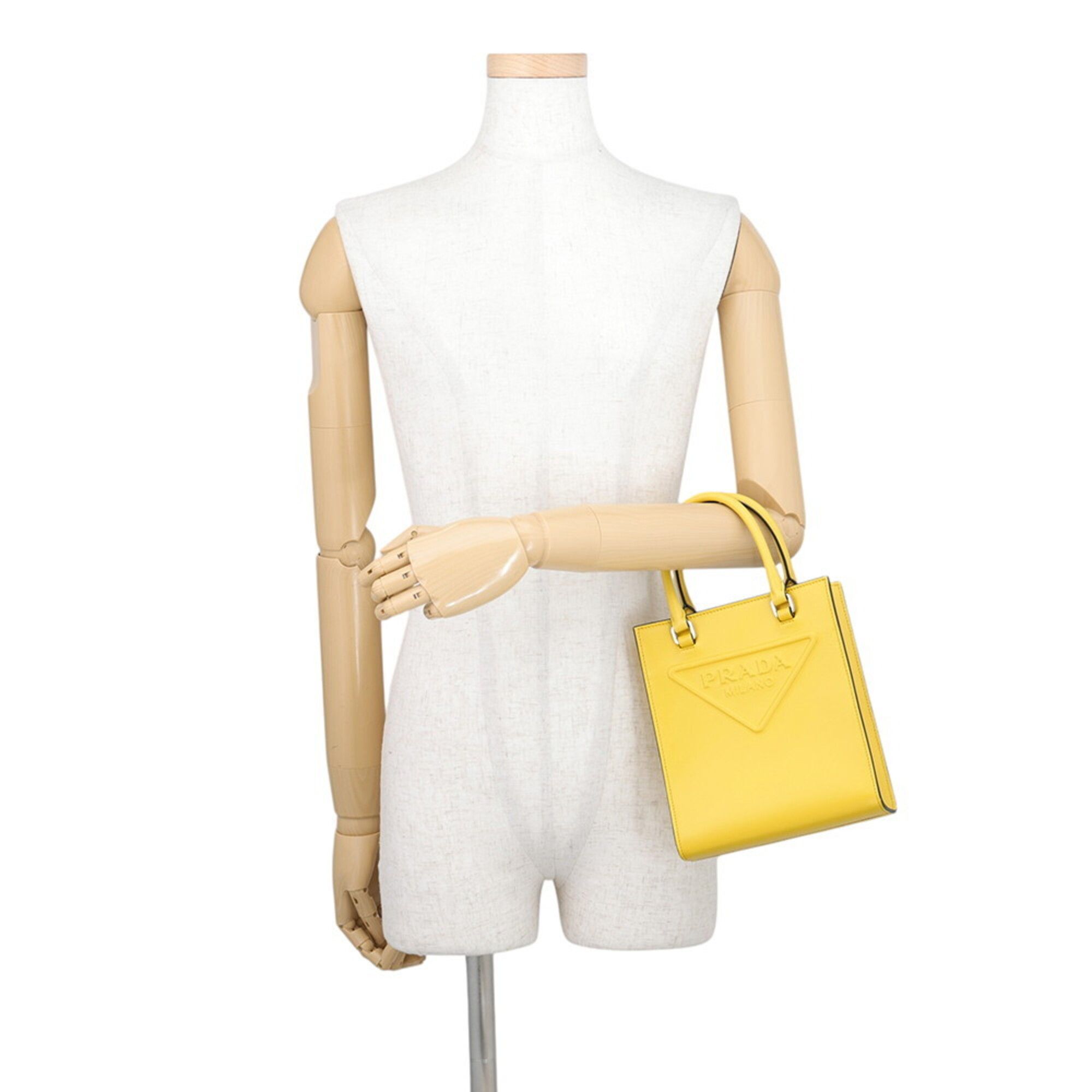 Leather Handbag (Pre-Owned) - Prada - Modalova
