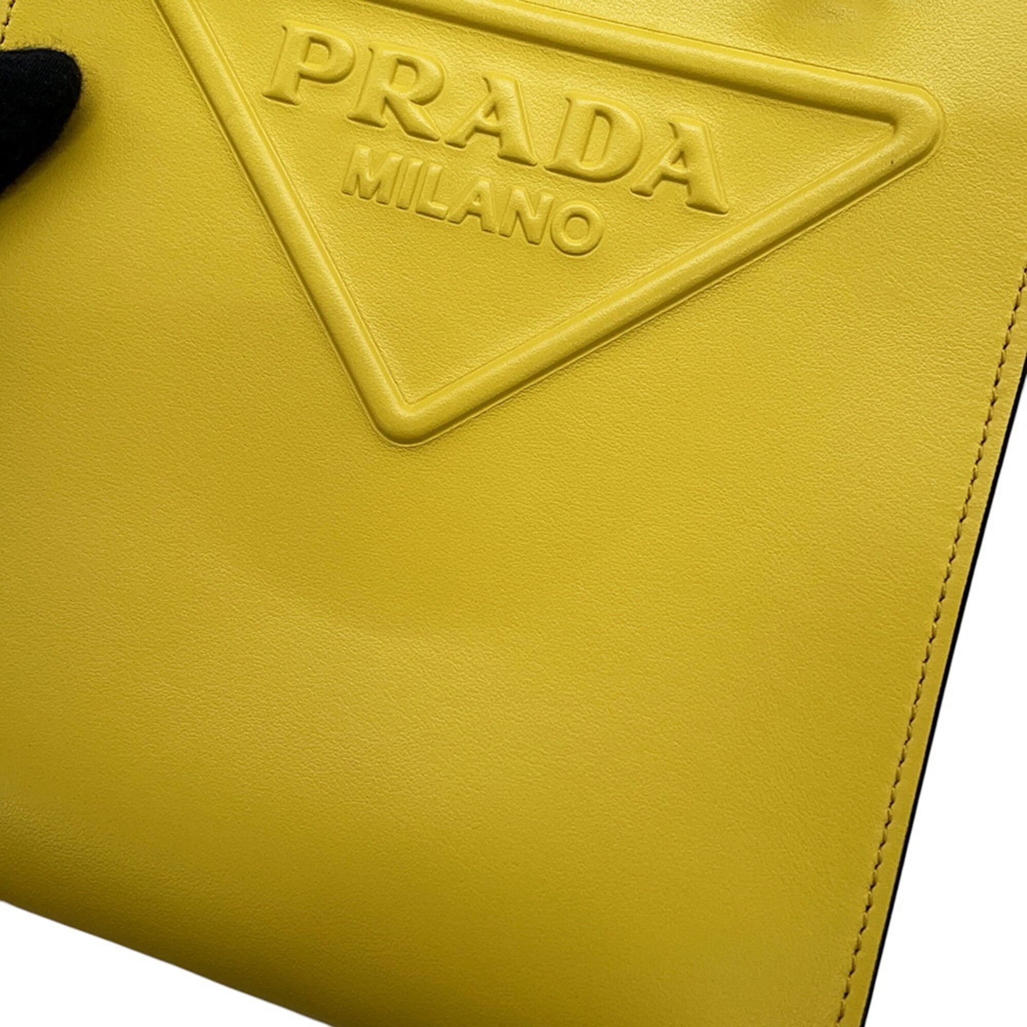 Leather Handbag (Pre-Owned) - Prada - Modalova