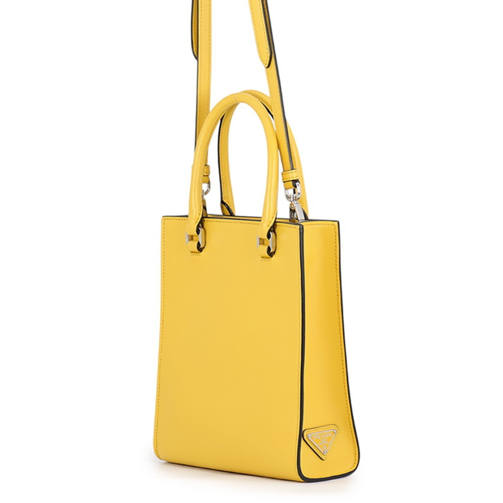 Leather Handbag (Pre-Owned) - Prada - Modalova