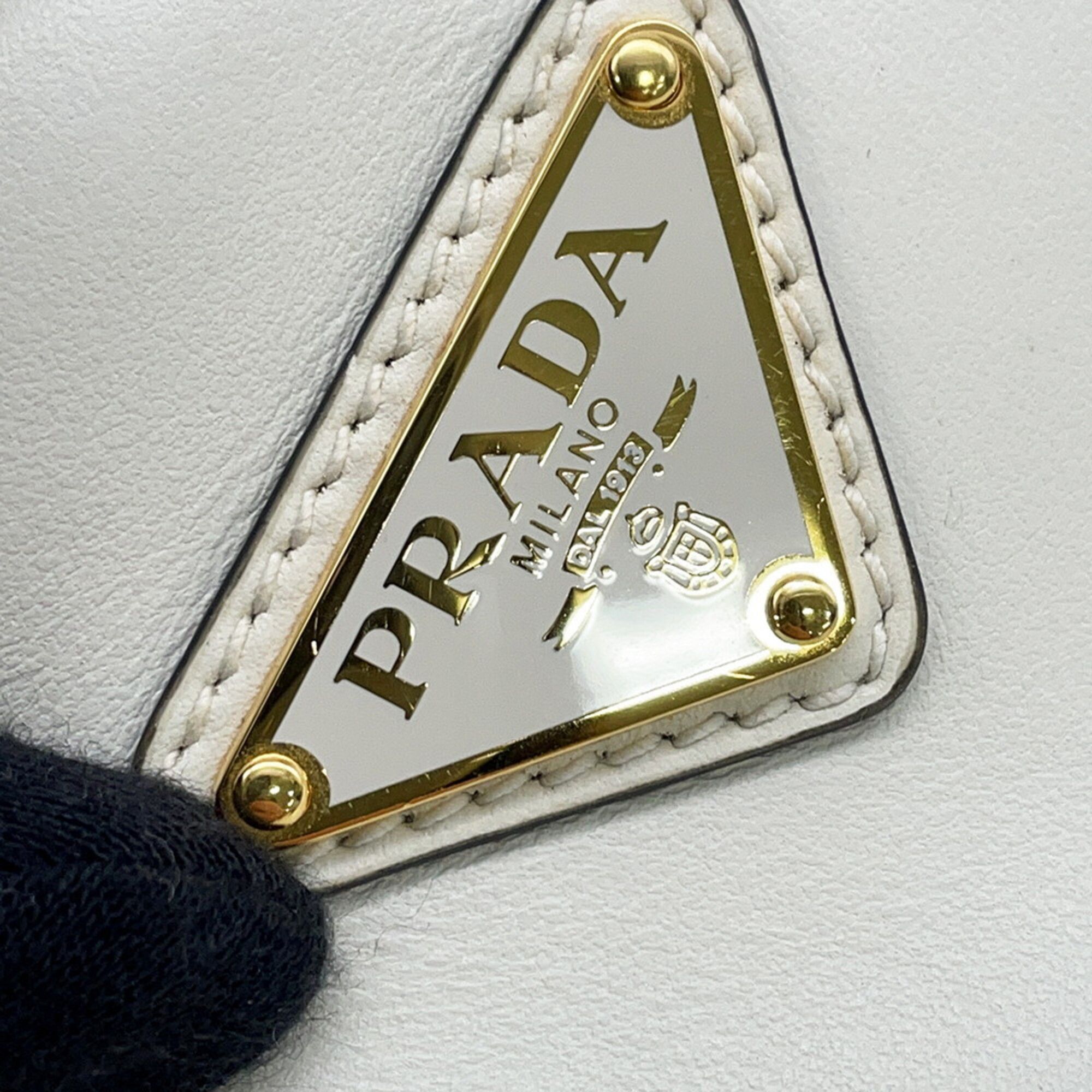 Leather Handbag Shoulder Bag (Pre-Owned) - Prada - Modalova